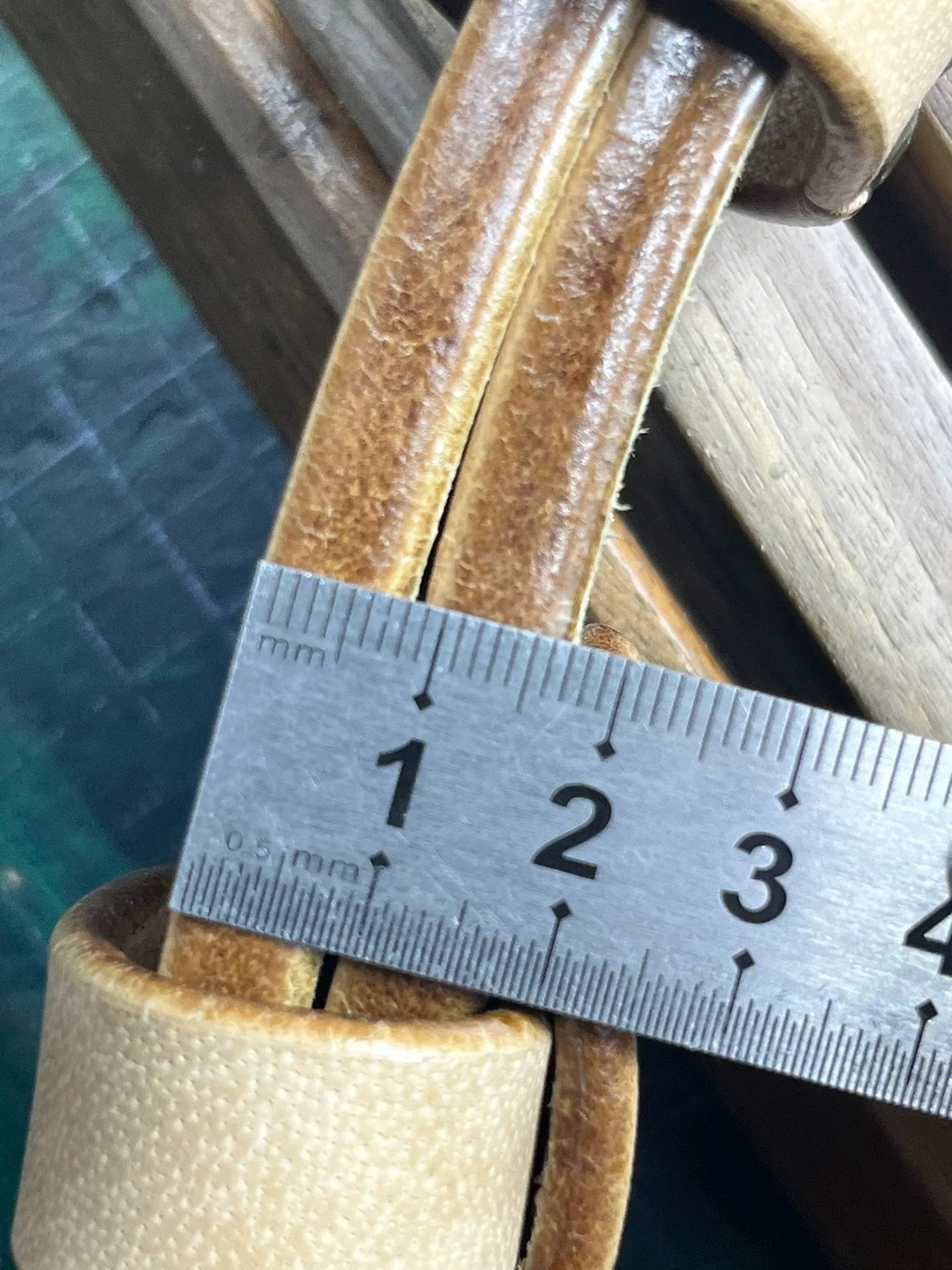 8mm single layer buffalo leather