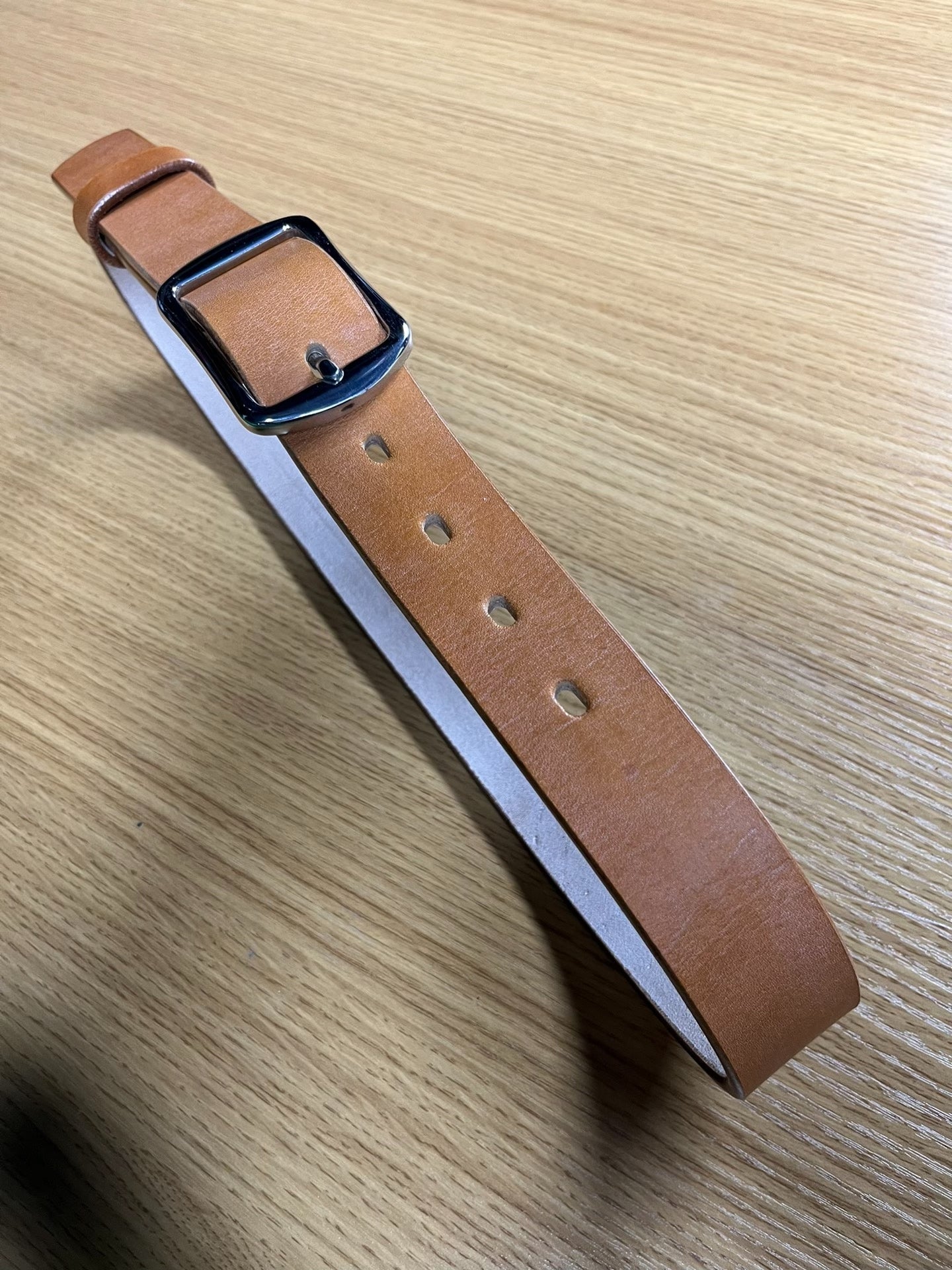 JF.J.Baker full grain bridle leather belt strip handmade belt mater…