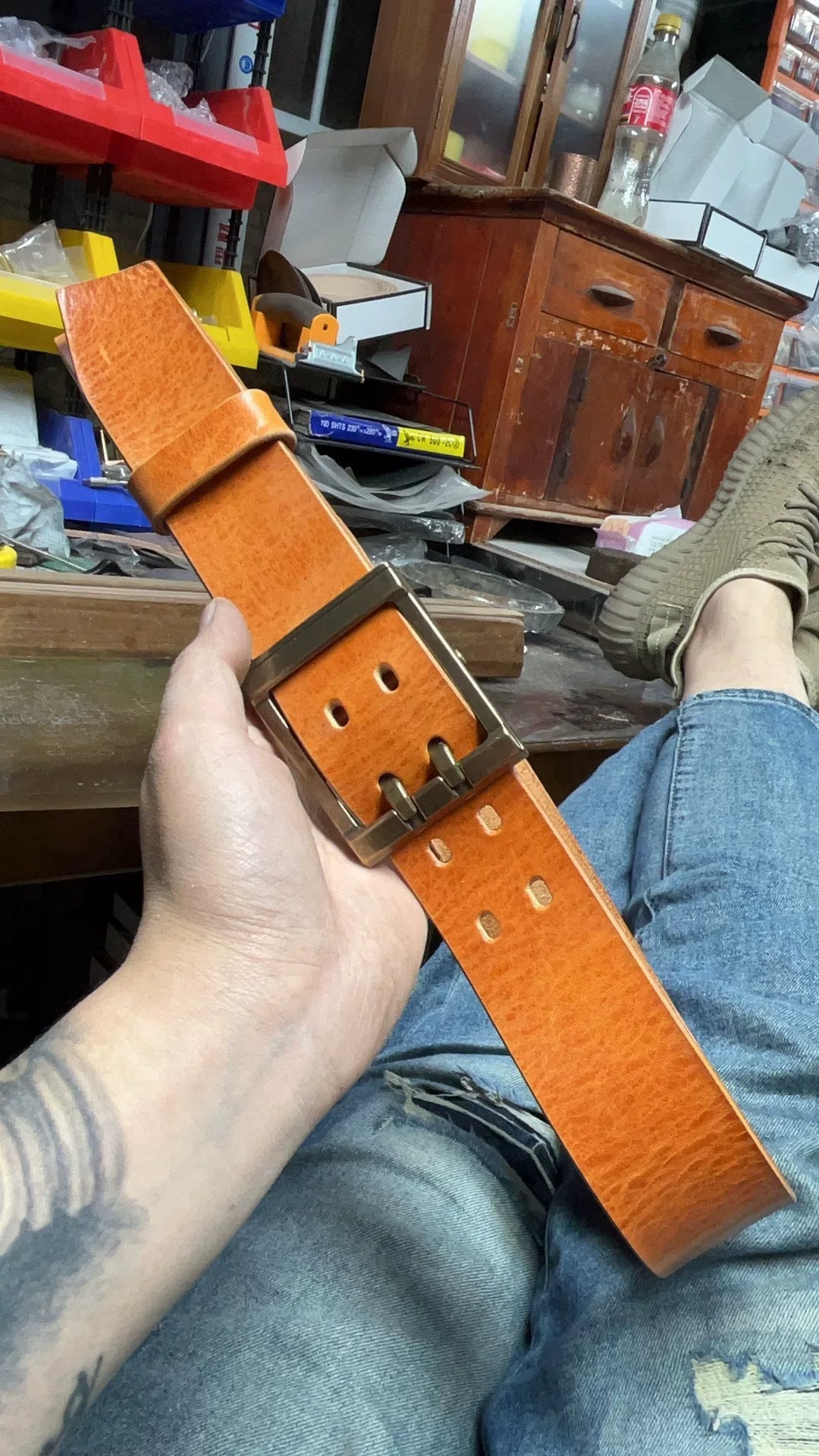 Handmade belt
