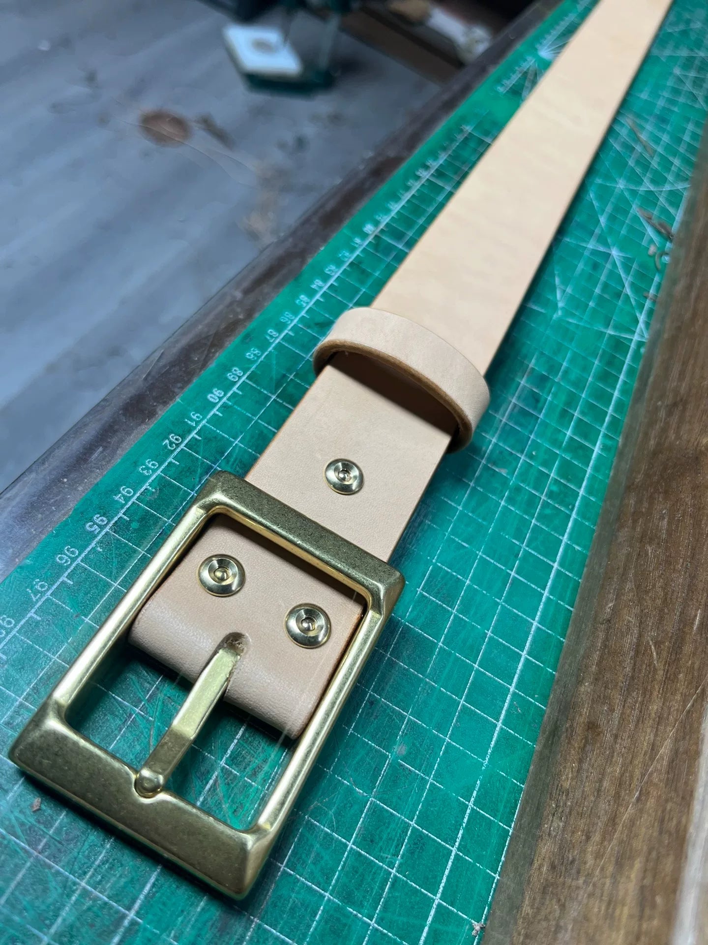 6.5mm thick Meian handmade belt belt, imported Meian, like to consult