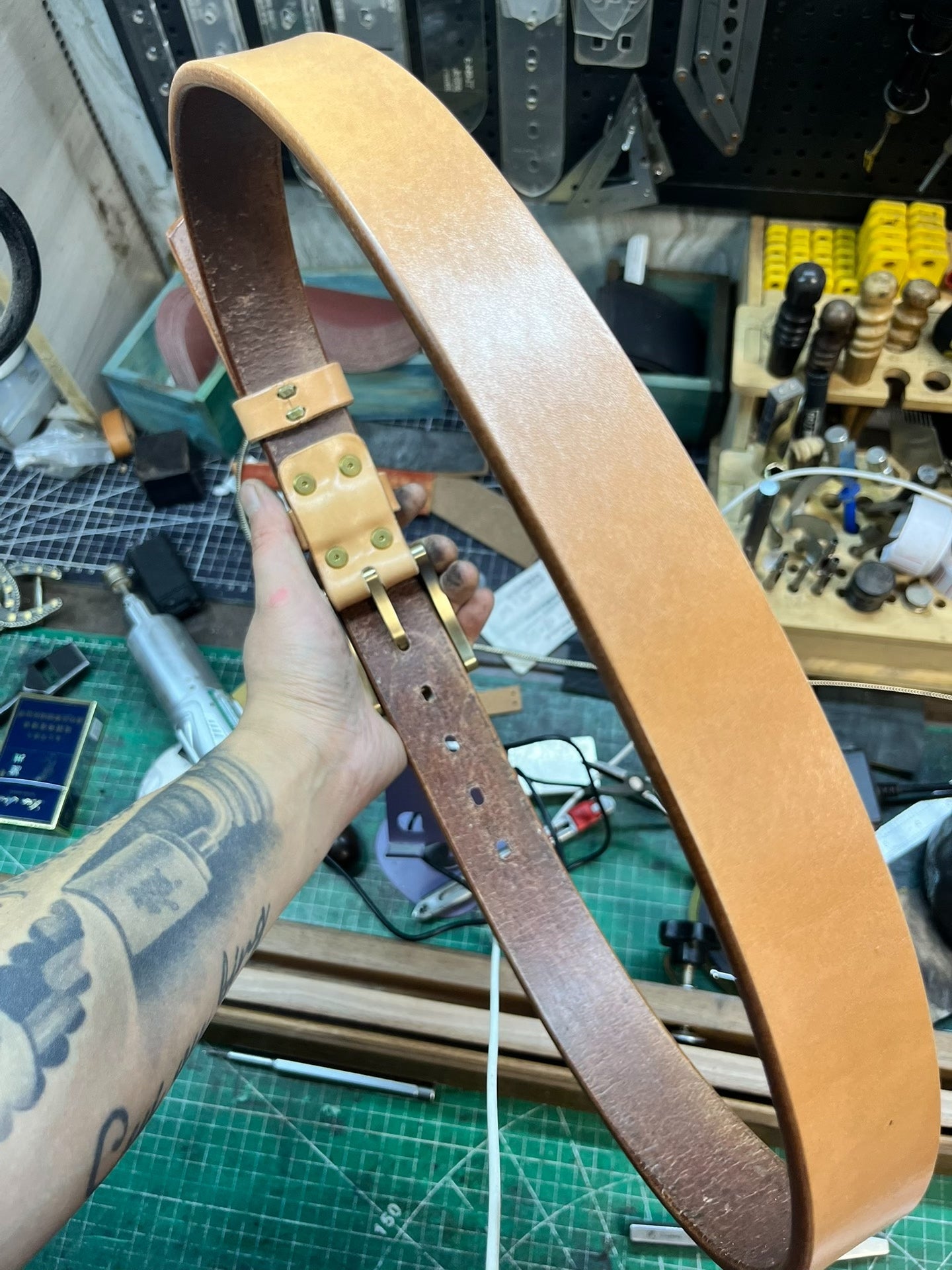 Zhaonan fat primary color with genuine Muchen buckle