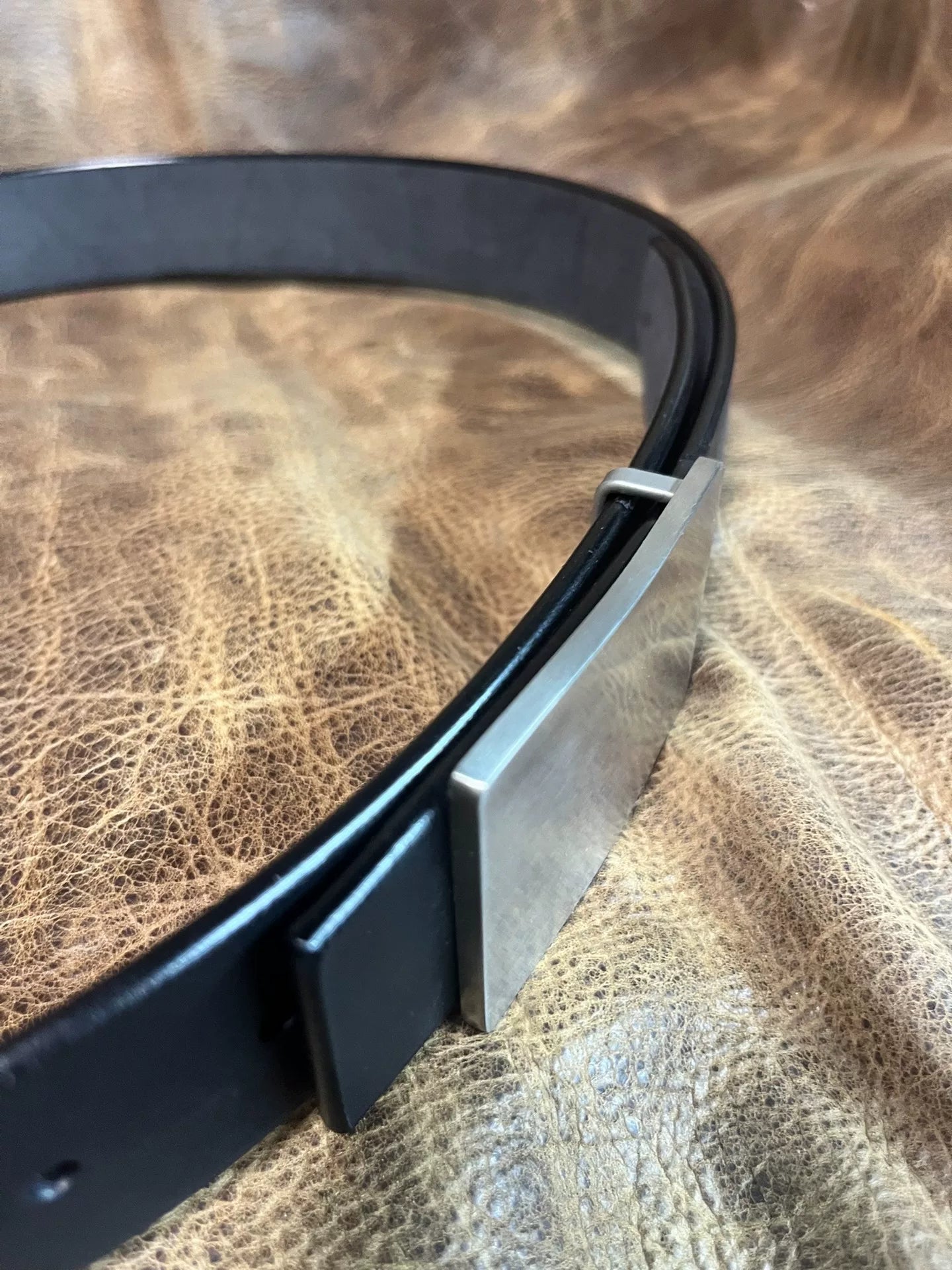 Yi'an men's business formal handmade belt