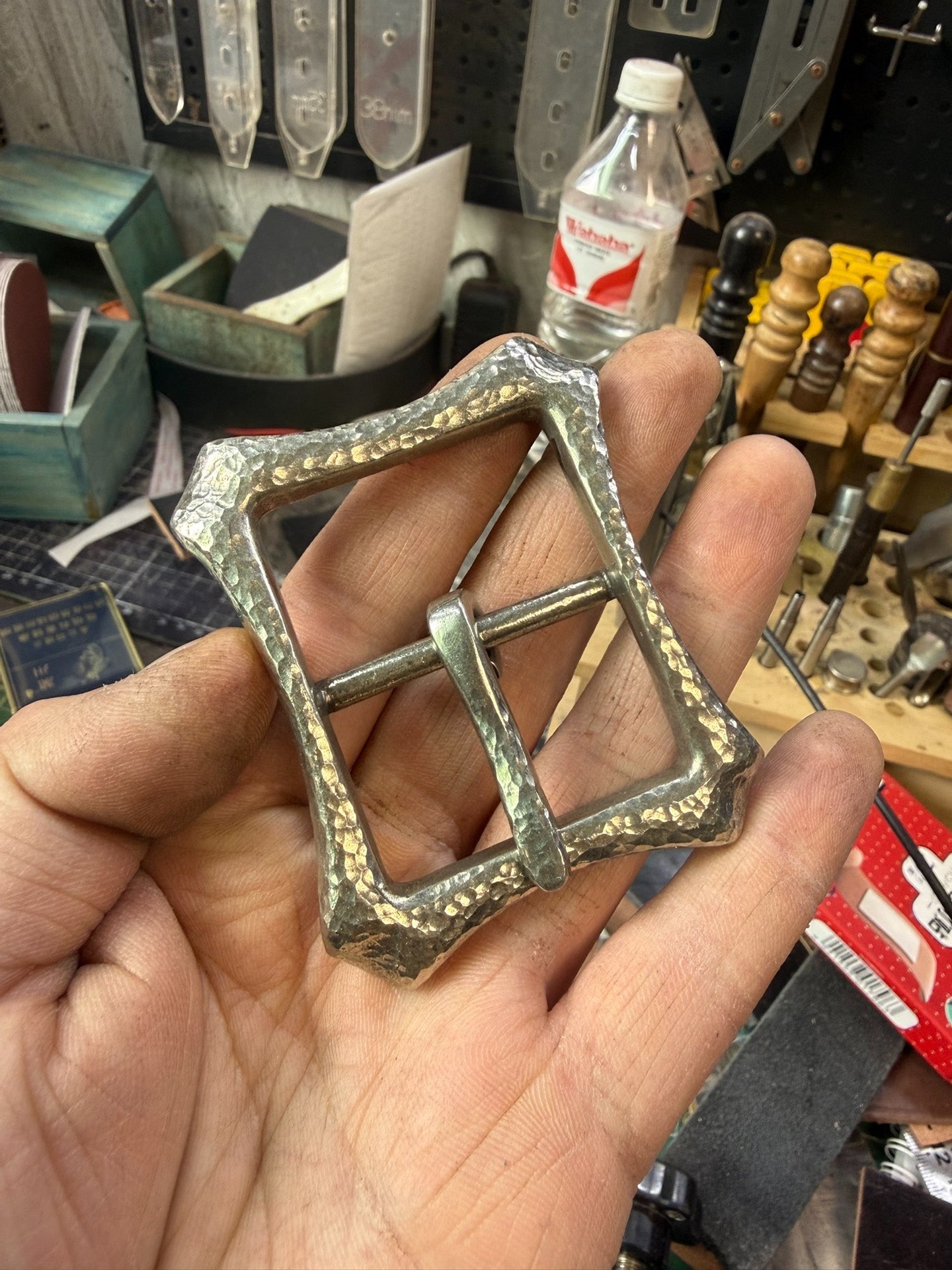 Solid white copper