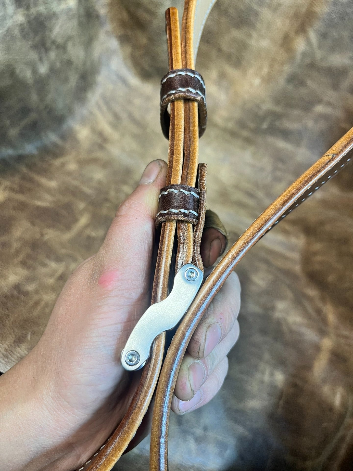 For cordovan leather belts