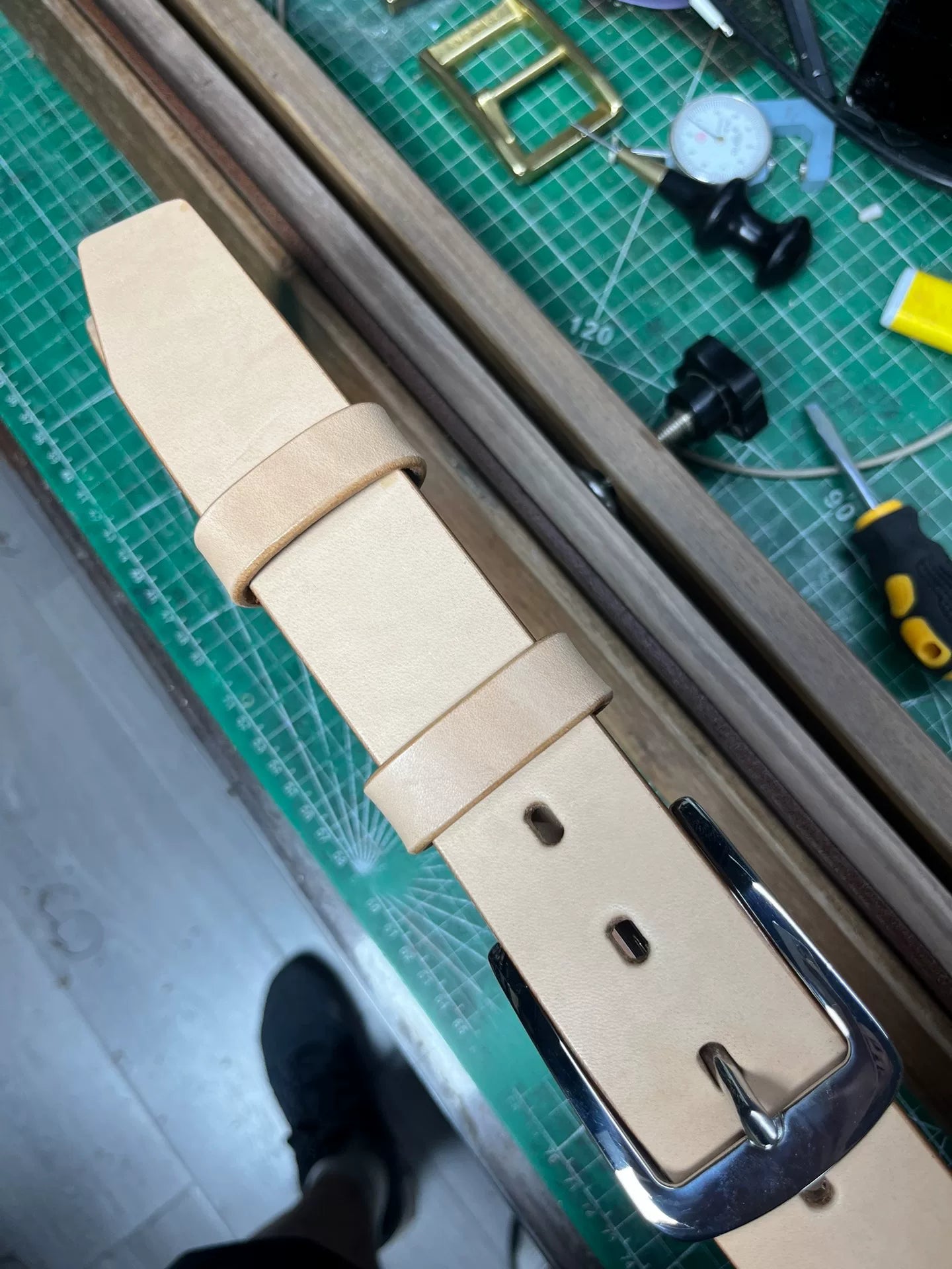 Imported American Saddle Handmade Belt — inquire for details