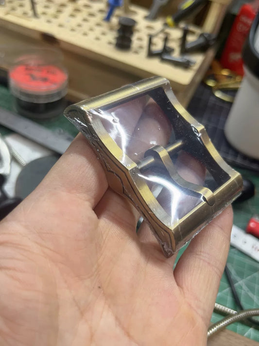 Premium Muchen Batman Belt Buckle — CNC Brass Craftsmanship