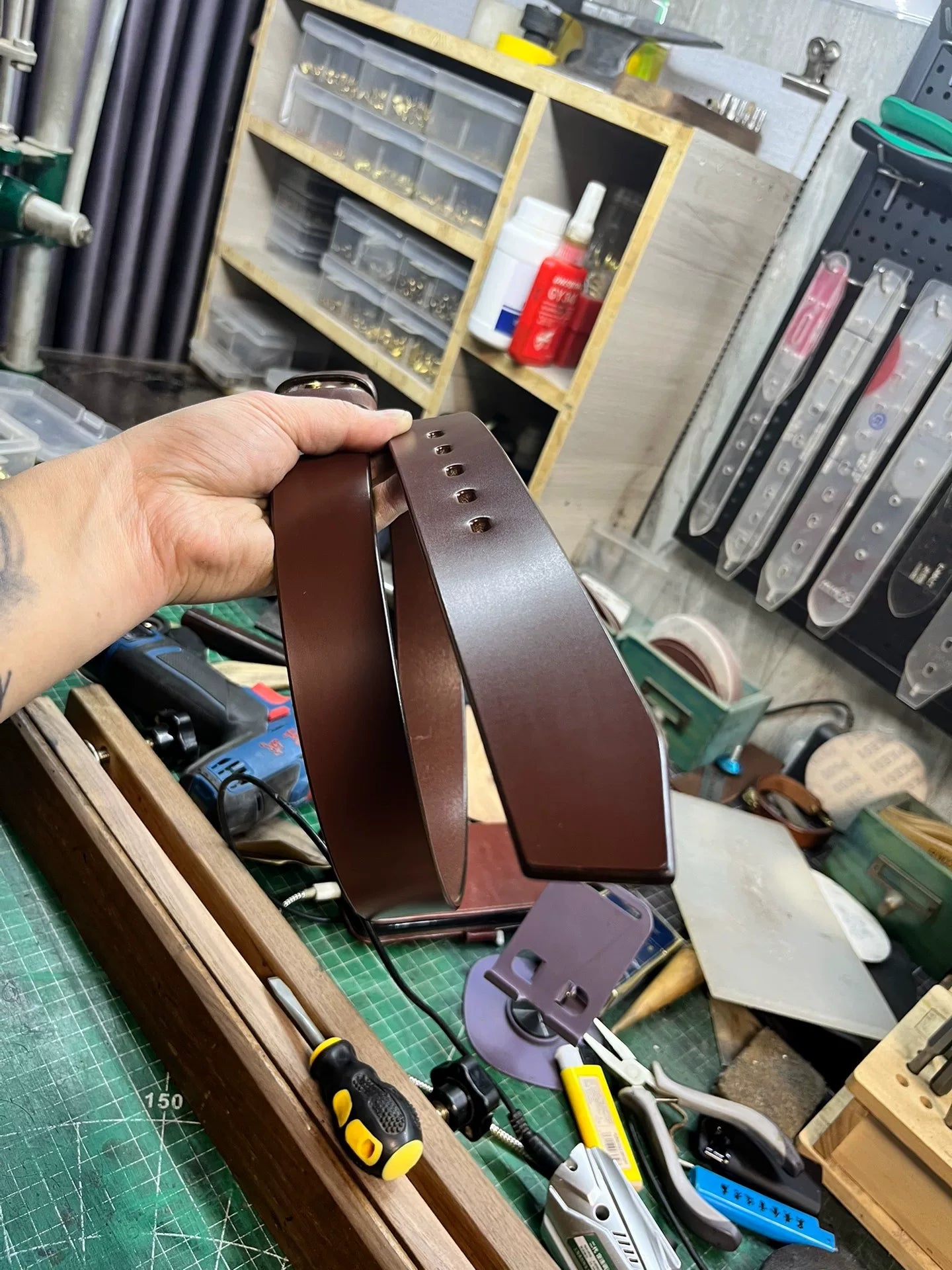 TWS British Bridle — Guaranteed Authentic, Edge- and Back-Sealed