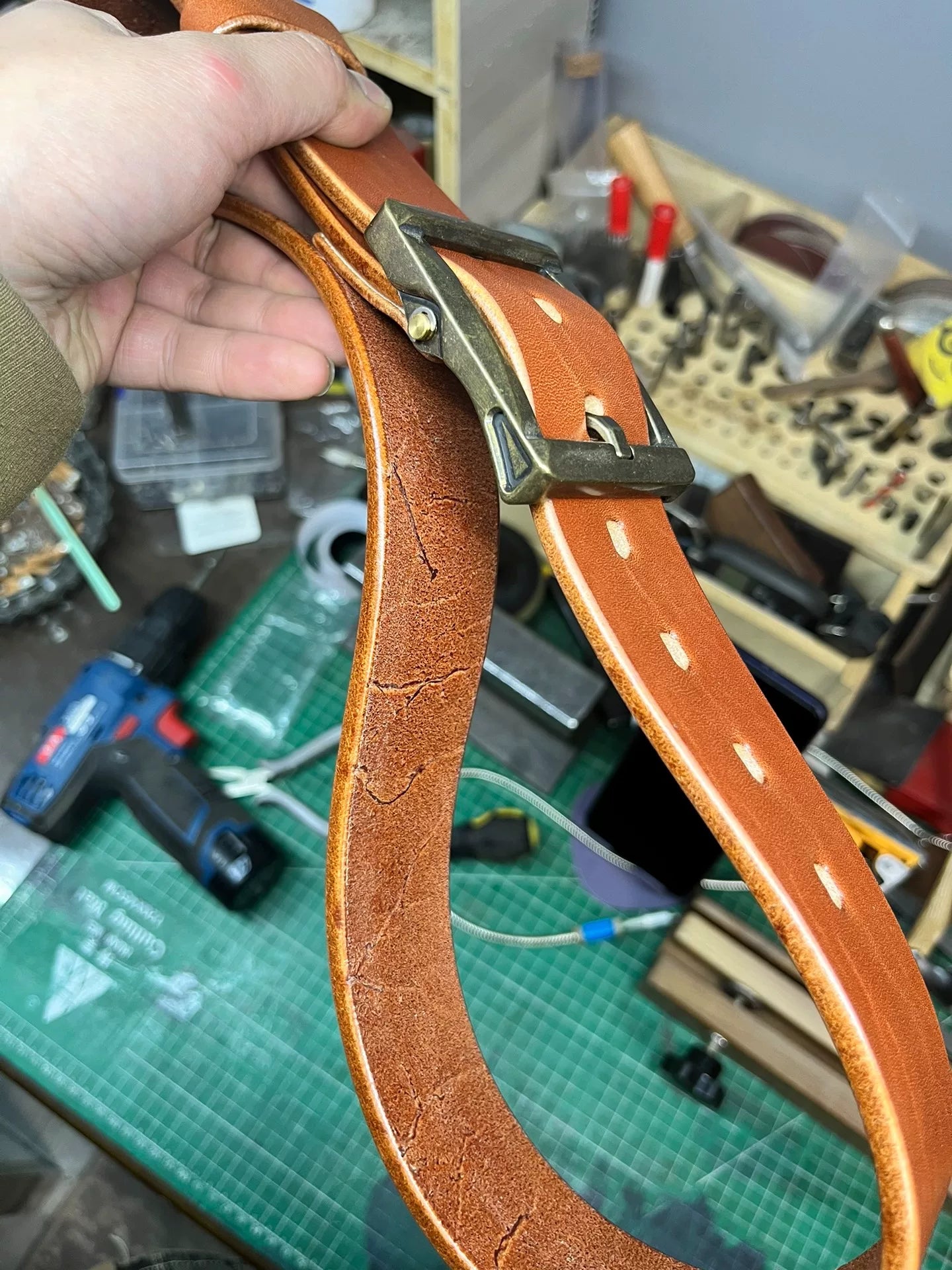 Meian handmade belt