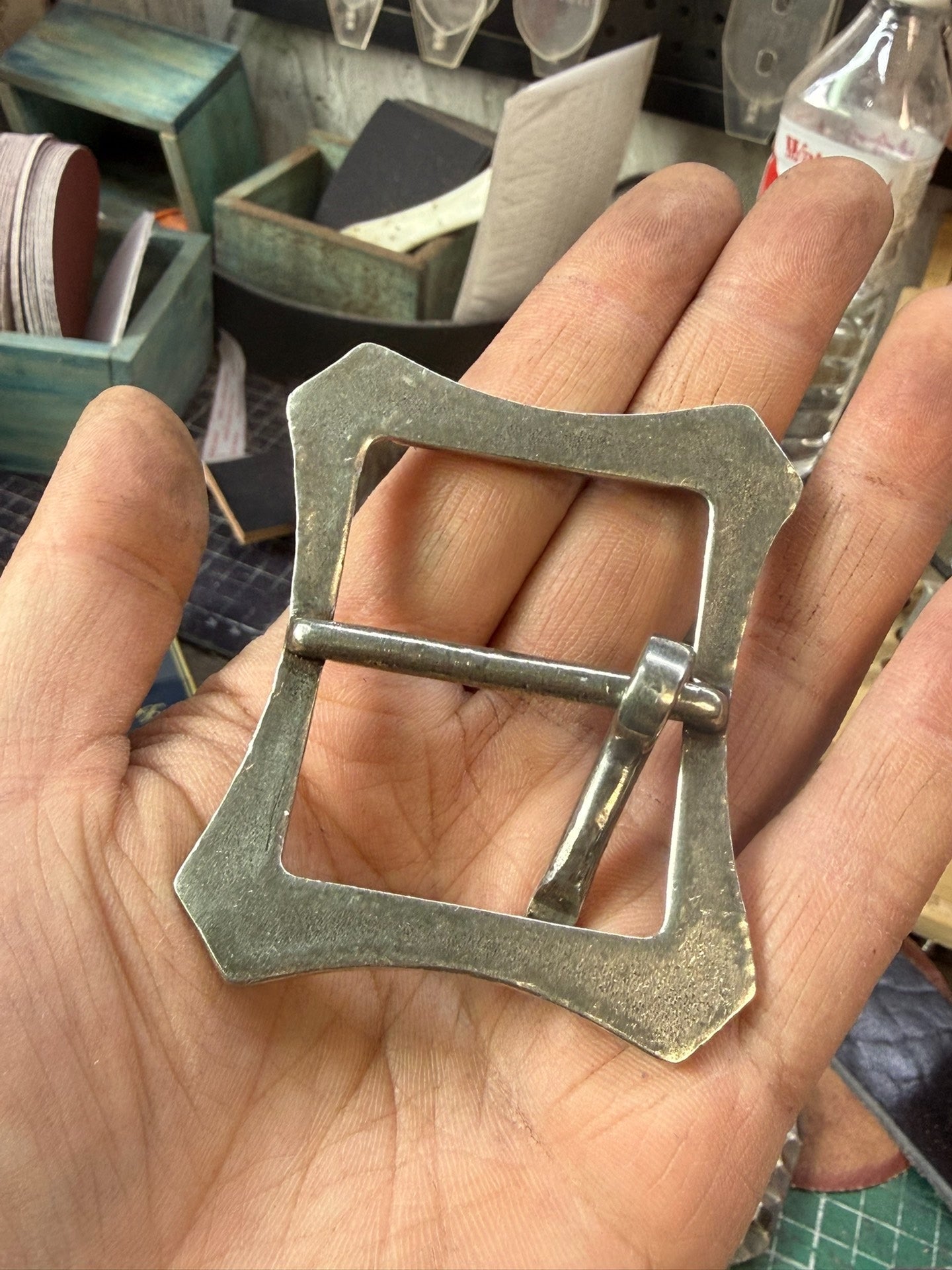 Solid white copper