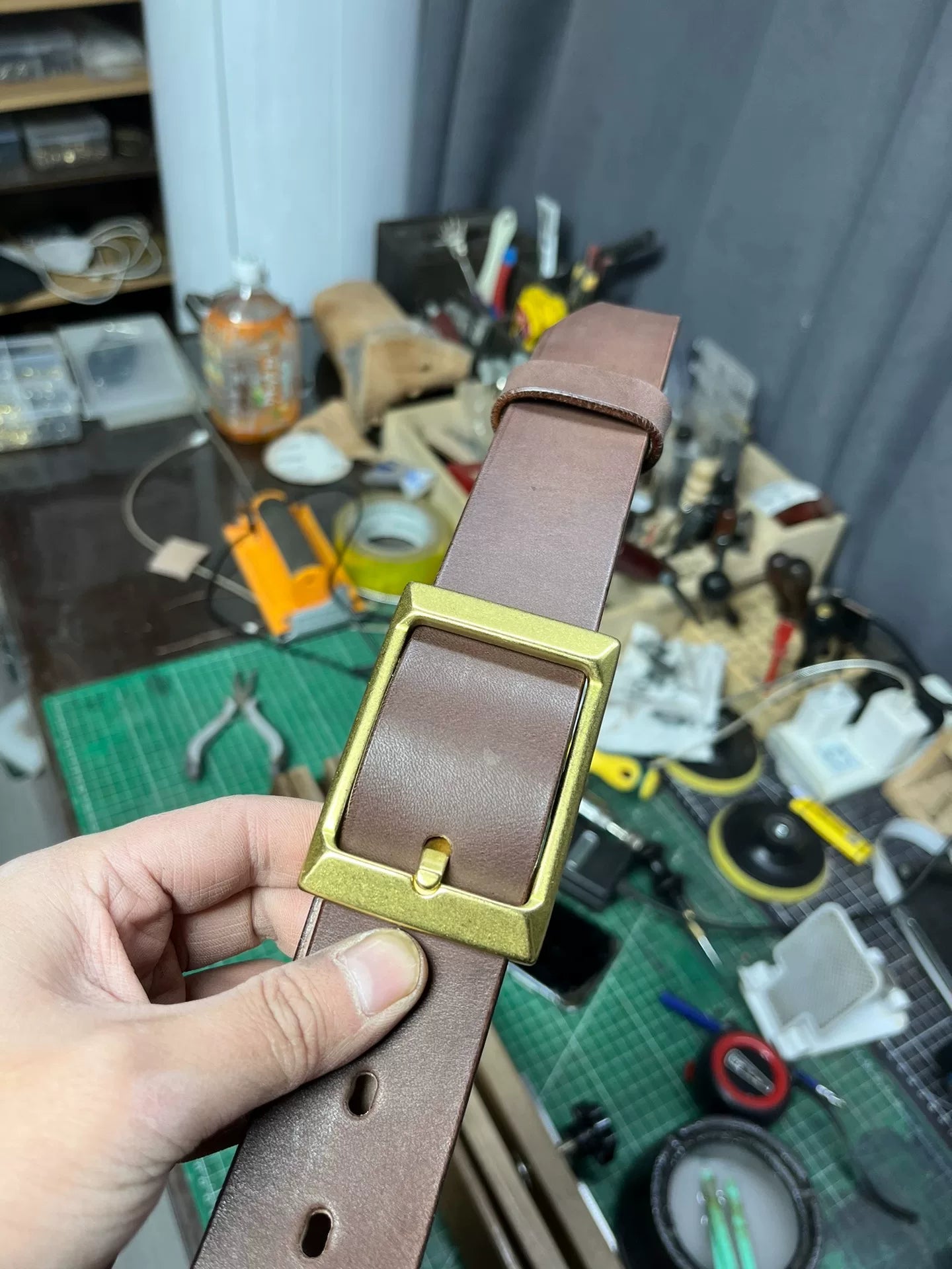 6 mm thick Meian handmade belt