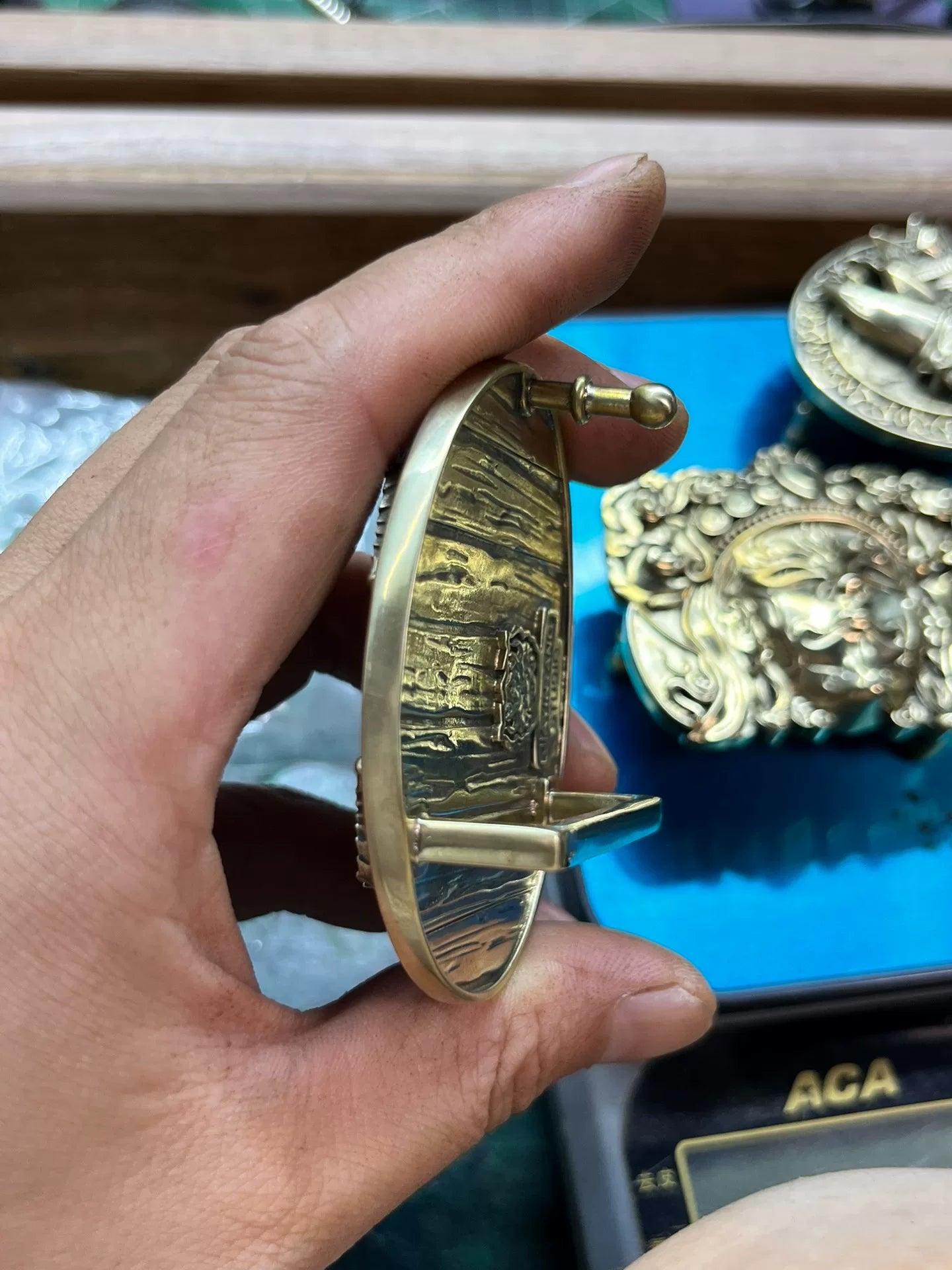 Codename 'Lich Lord' — Hyper-Real Solid Brass Belt Buckle