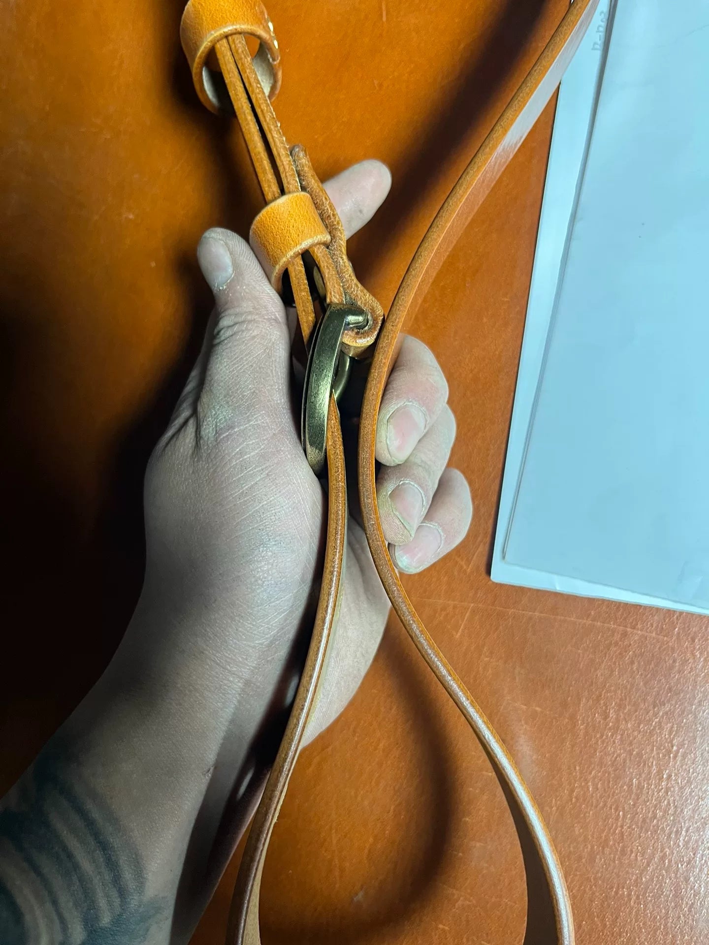 Italian imported vegetable tanned wax genuine leather first layer c…