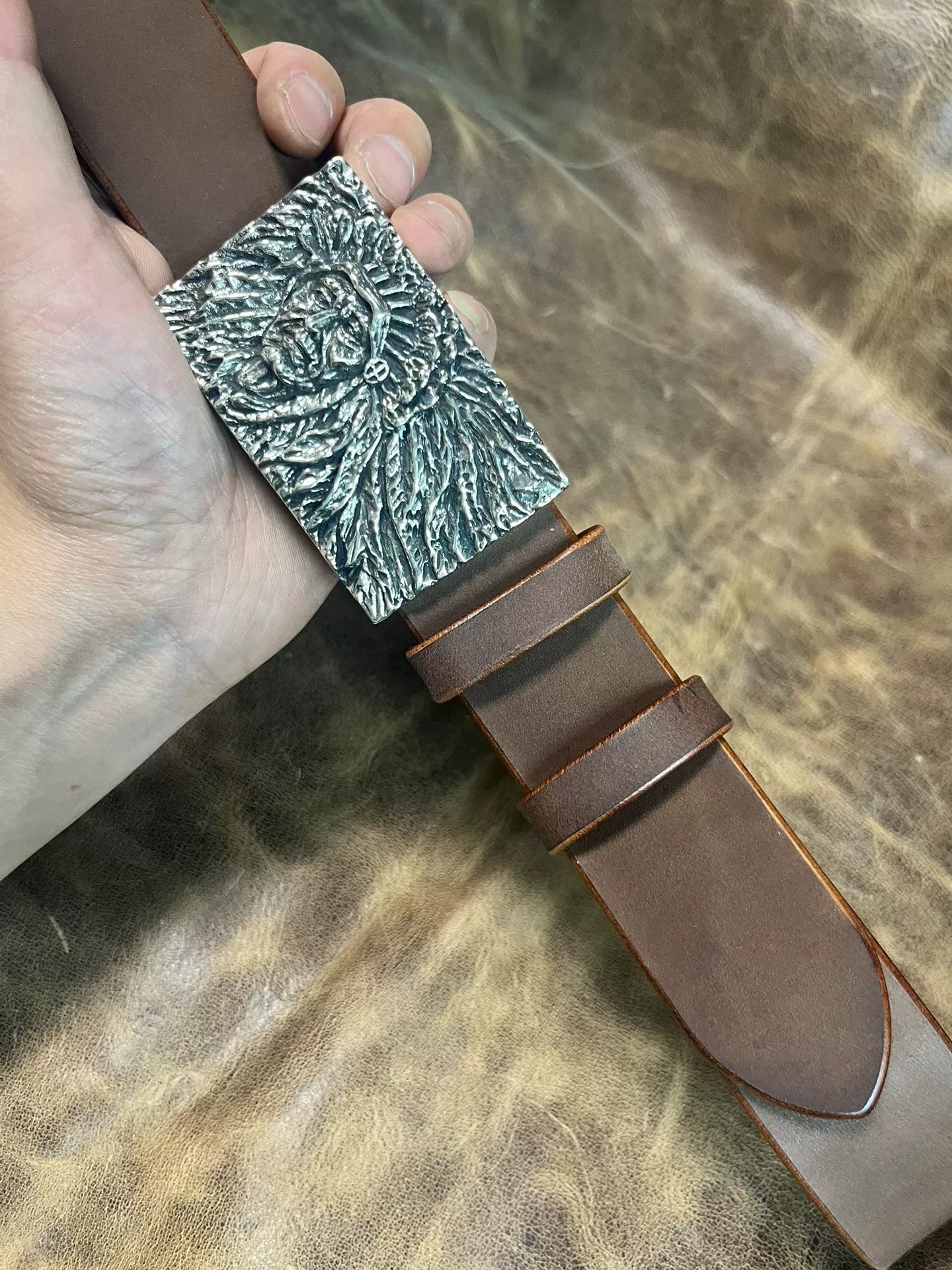 Customized handmade belt