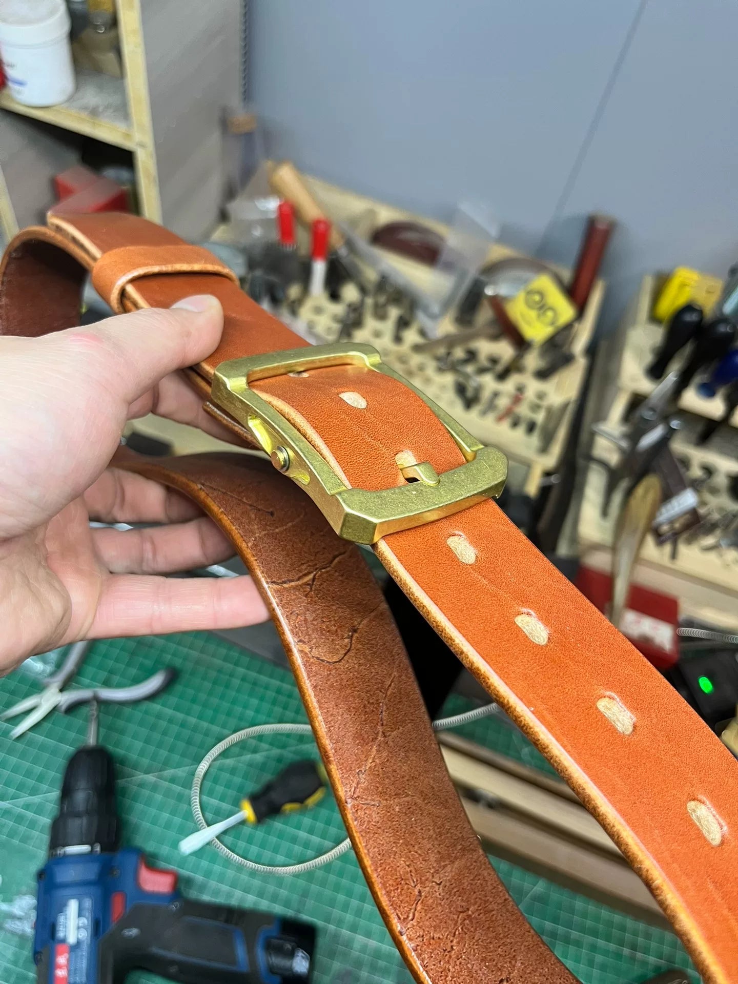 Meian handmade belt