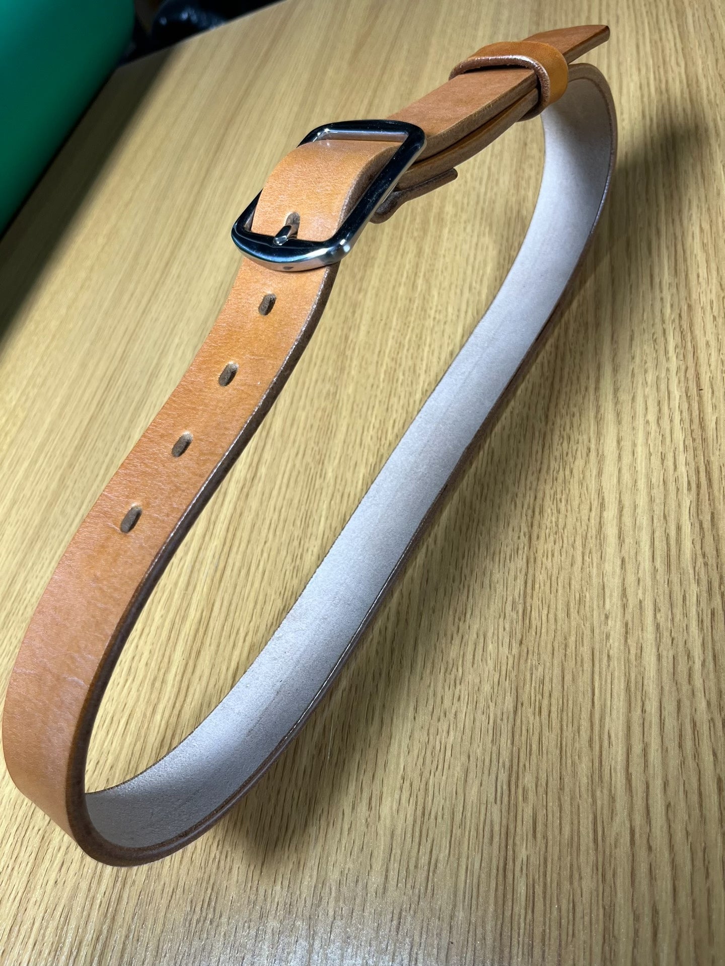 JF.J.Baker full grain bridle leather belt strip handmade belt mater…