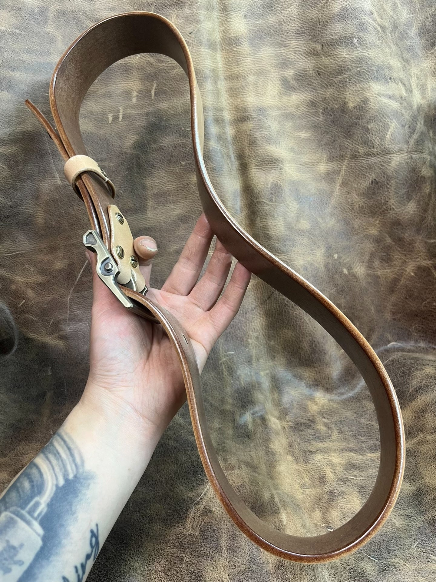 6.5mm Japanese Shonan Back Leather