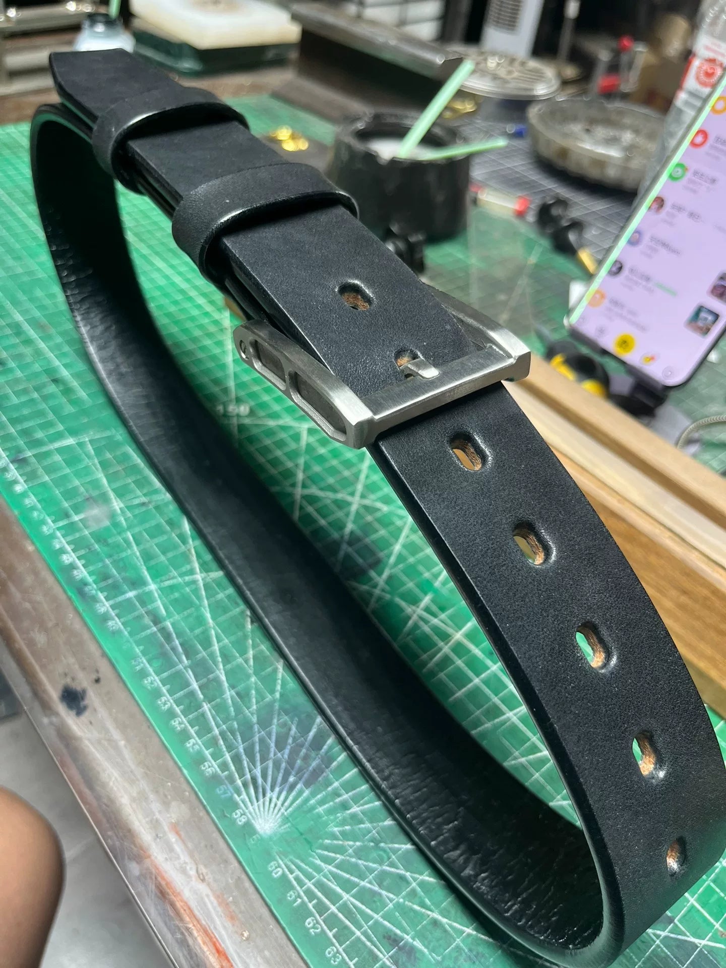 6mm thick Japanese Shonan heavy-fat back leather
