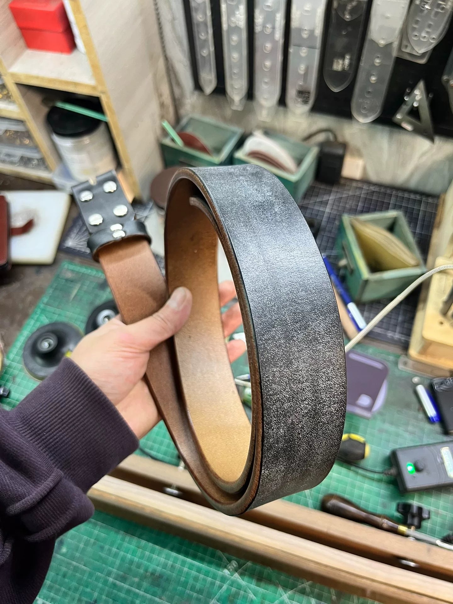 British JF Horse Rein handmade belt is customized