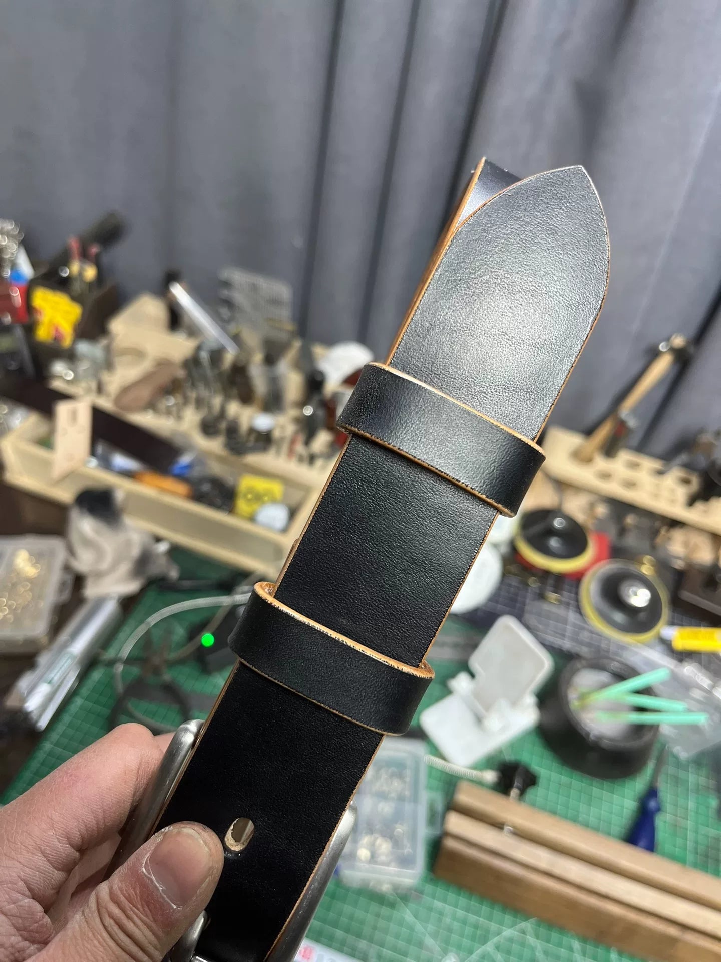Fengchen 6th generation Meian handmade belt is imported from Meian,…