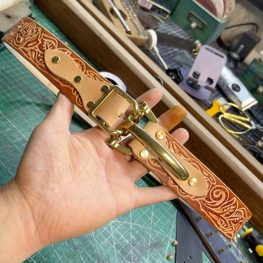 Spot American retro Littleton cavalry belt