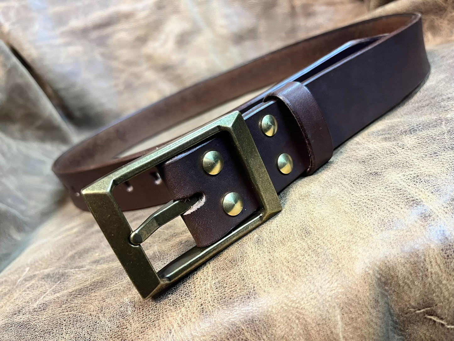 5.5mm thick Meian handmade belt