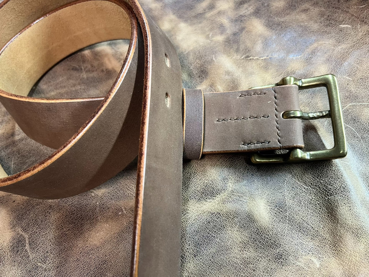 American retro classic Beckham buckle Air Force buckle men's handma…