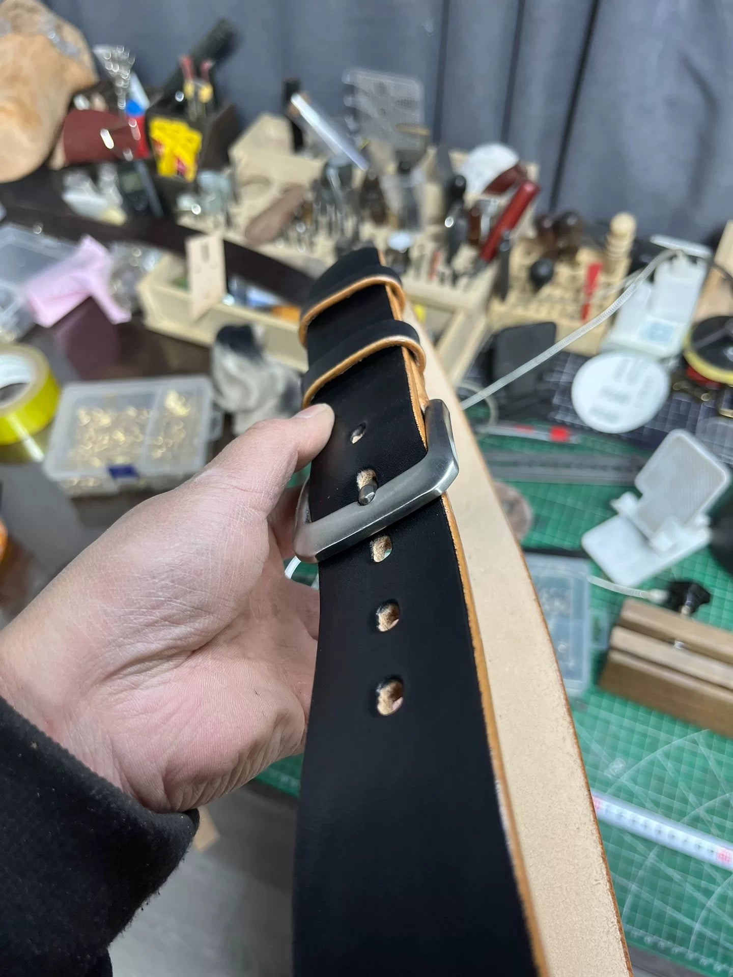 Fengchen 6th generation Meian handmade belt is imported from Meian,…