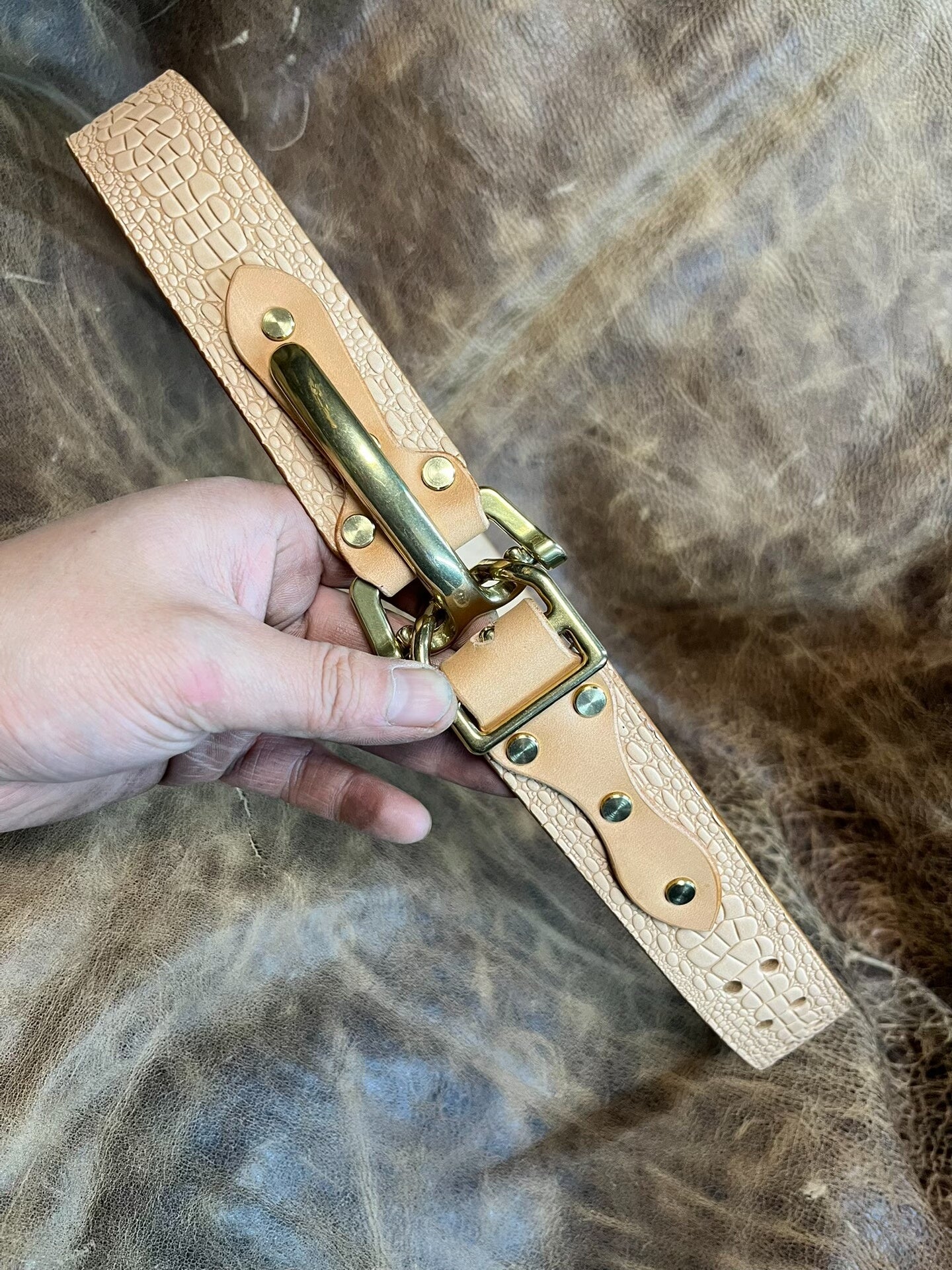 American retro Littleton cavalry belt