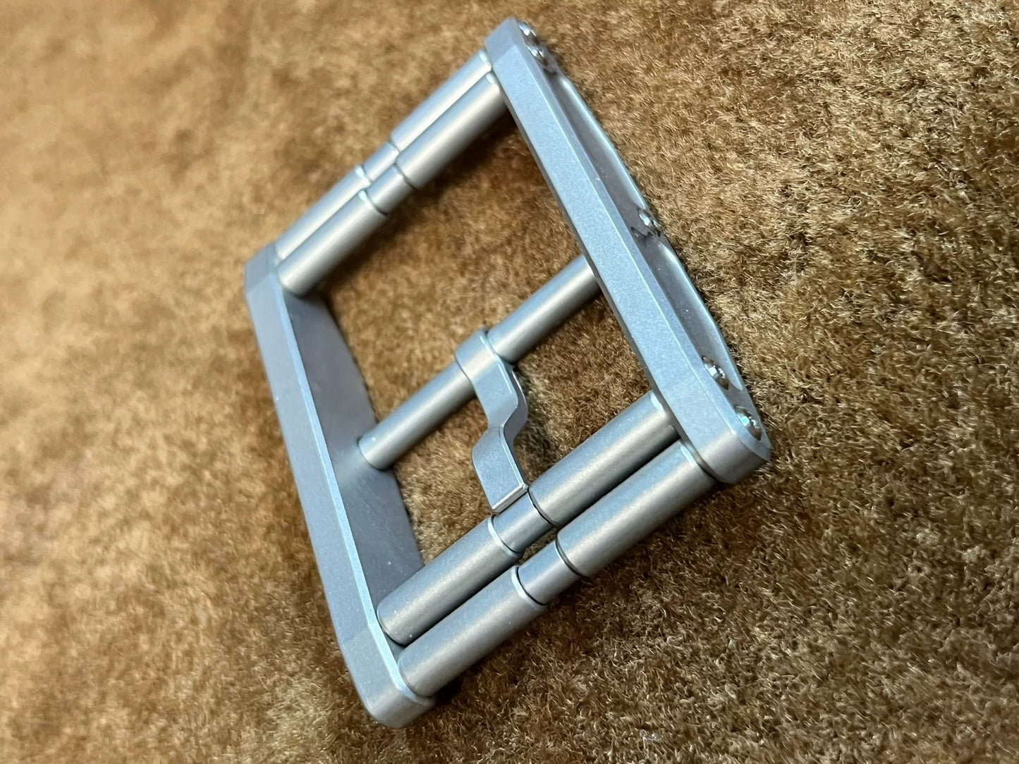 Xifeng Sui handmade belt buckle titanium alloy belt buckle double r…