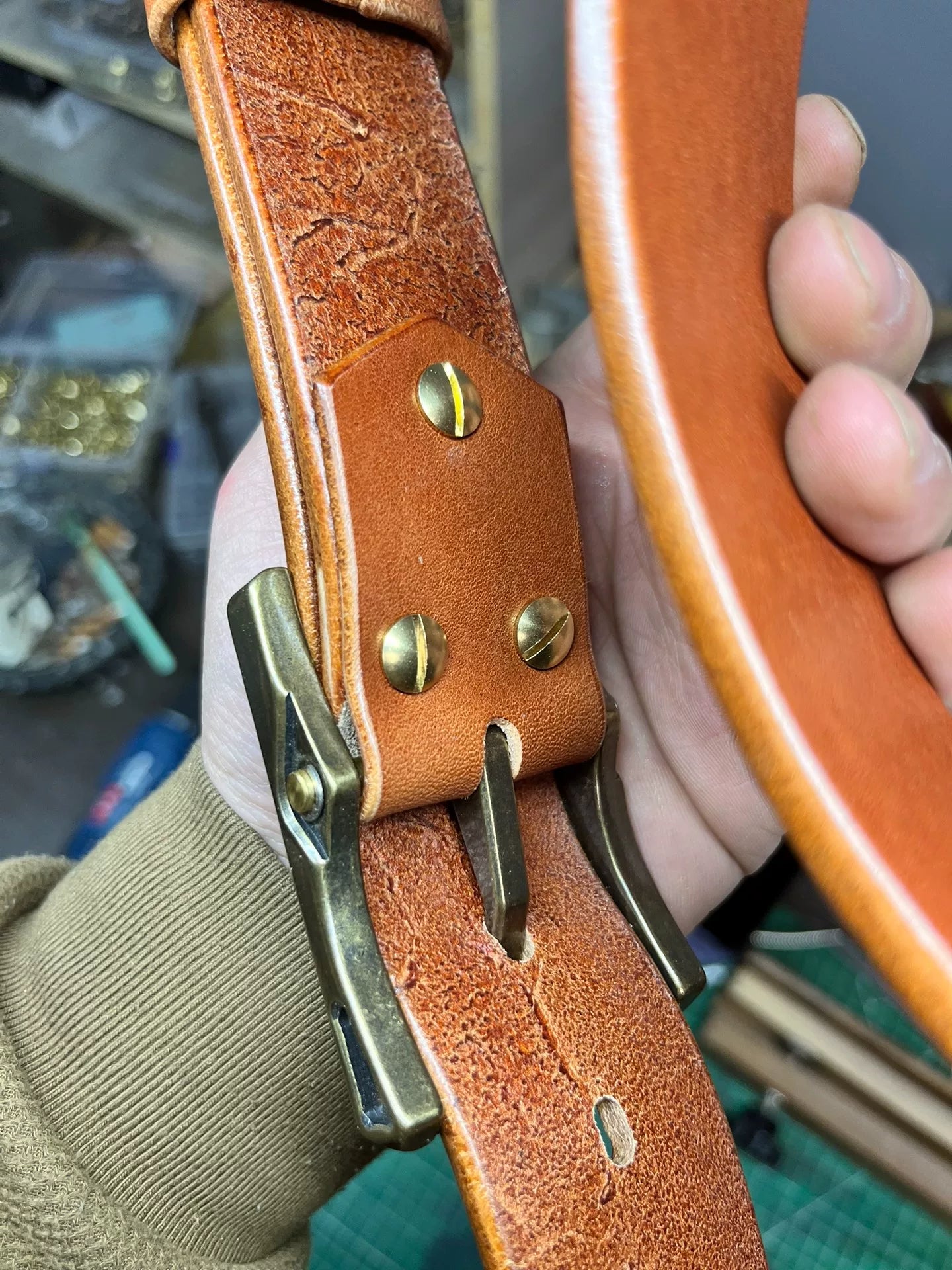 Meian handmade belt