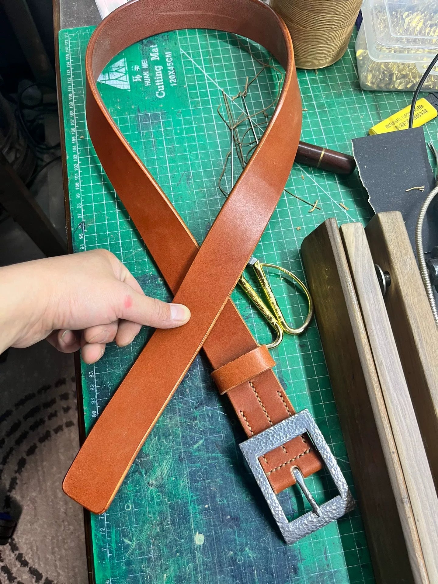 Customized handmade belt