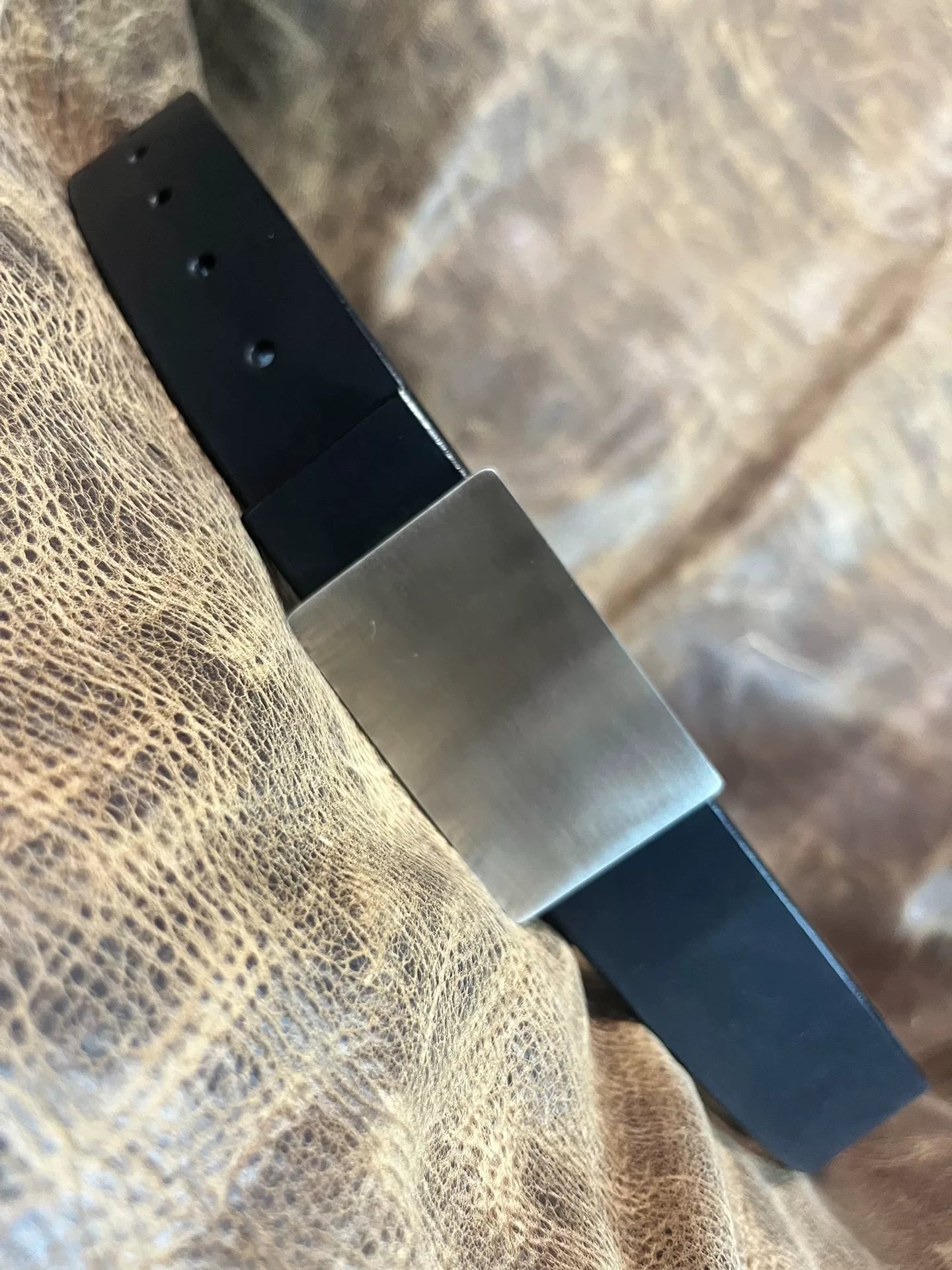 Yi'an men's business formal handmade belt