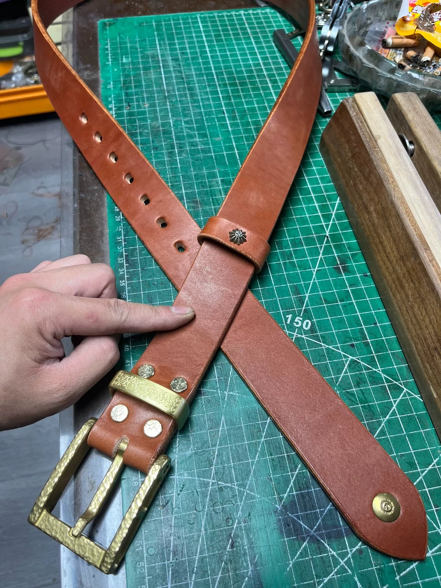 Meian handmade belt
