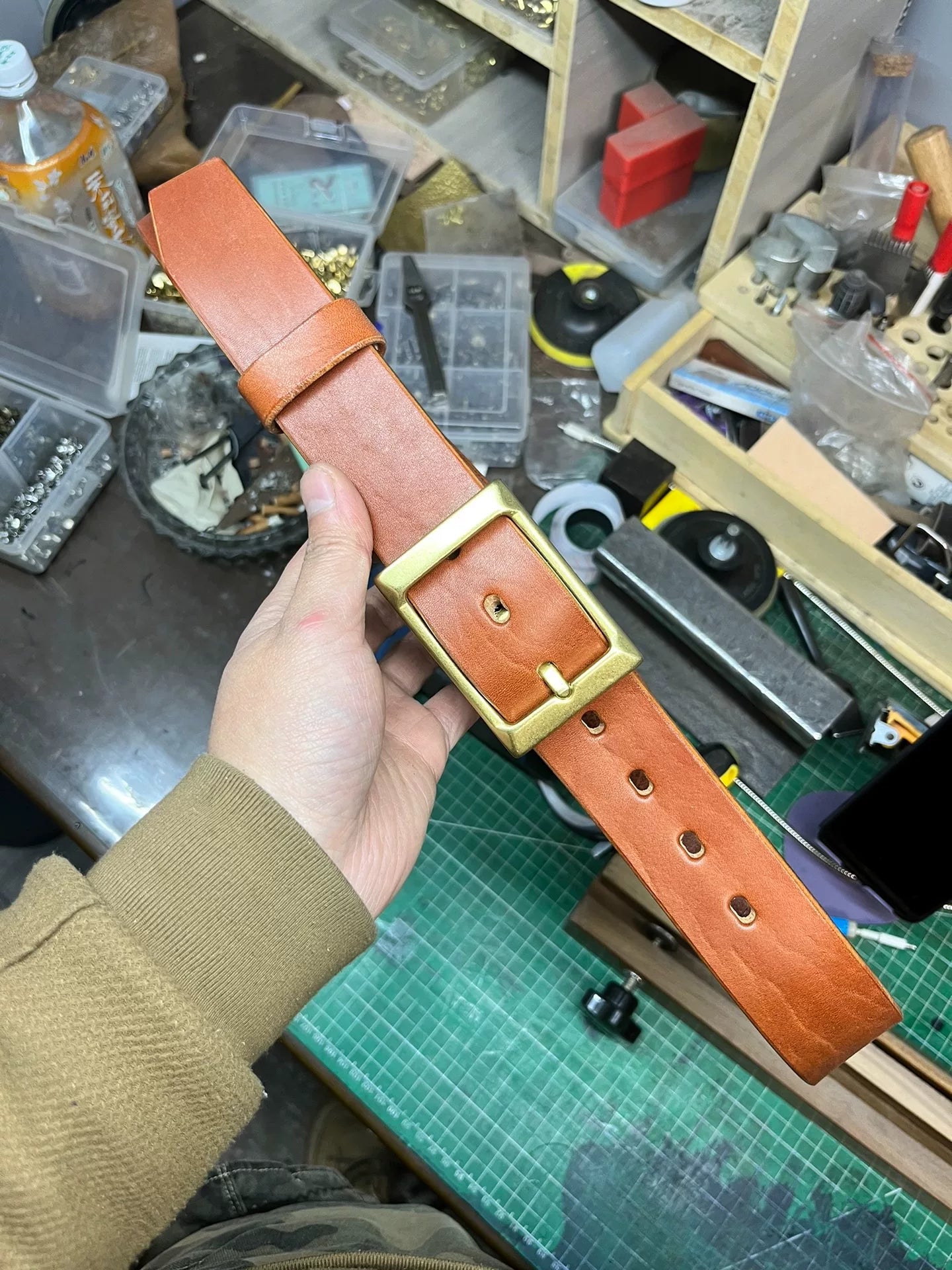 Meian handmade belt