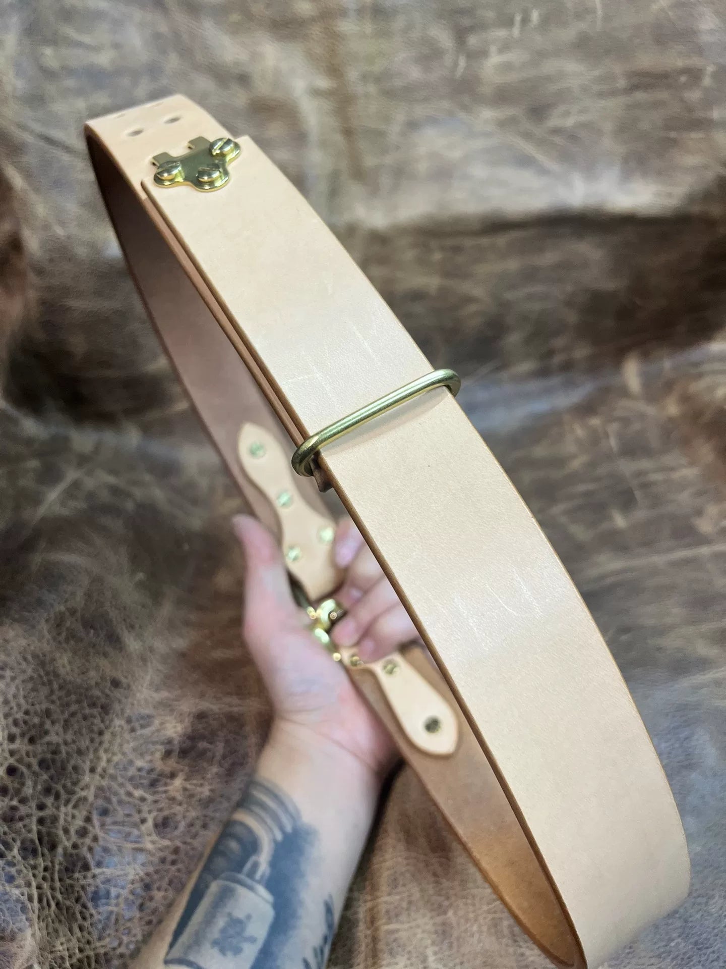 Littleton-Style Cavalry Belt — American Vintage Handmade