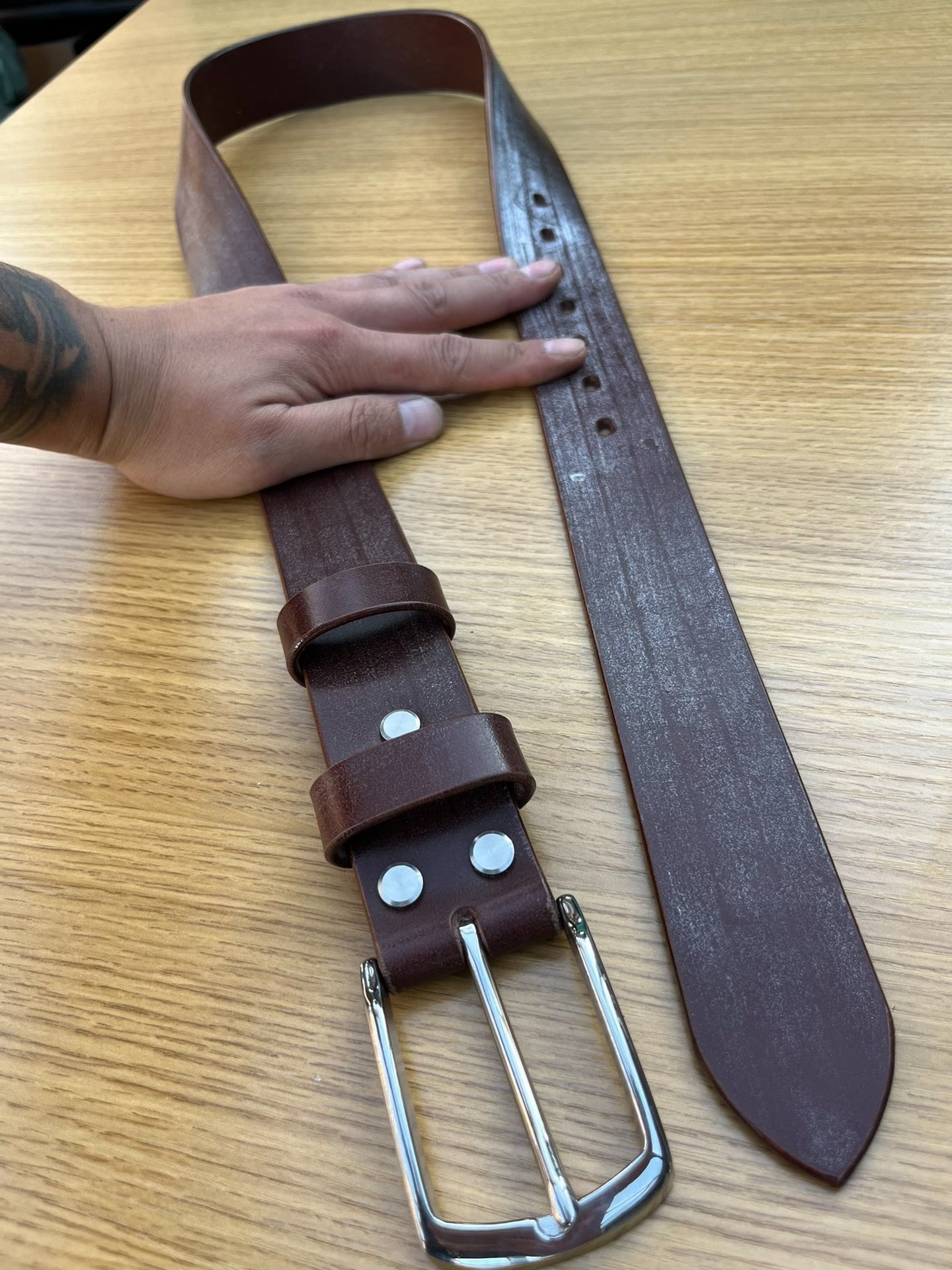 4.2mm thick brown TWS Thomas Bridle. Horse Rein genuine first-layer…