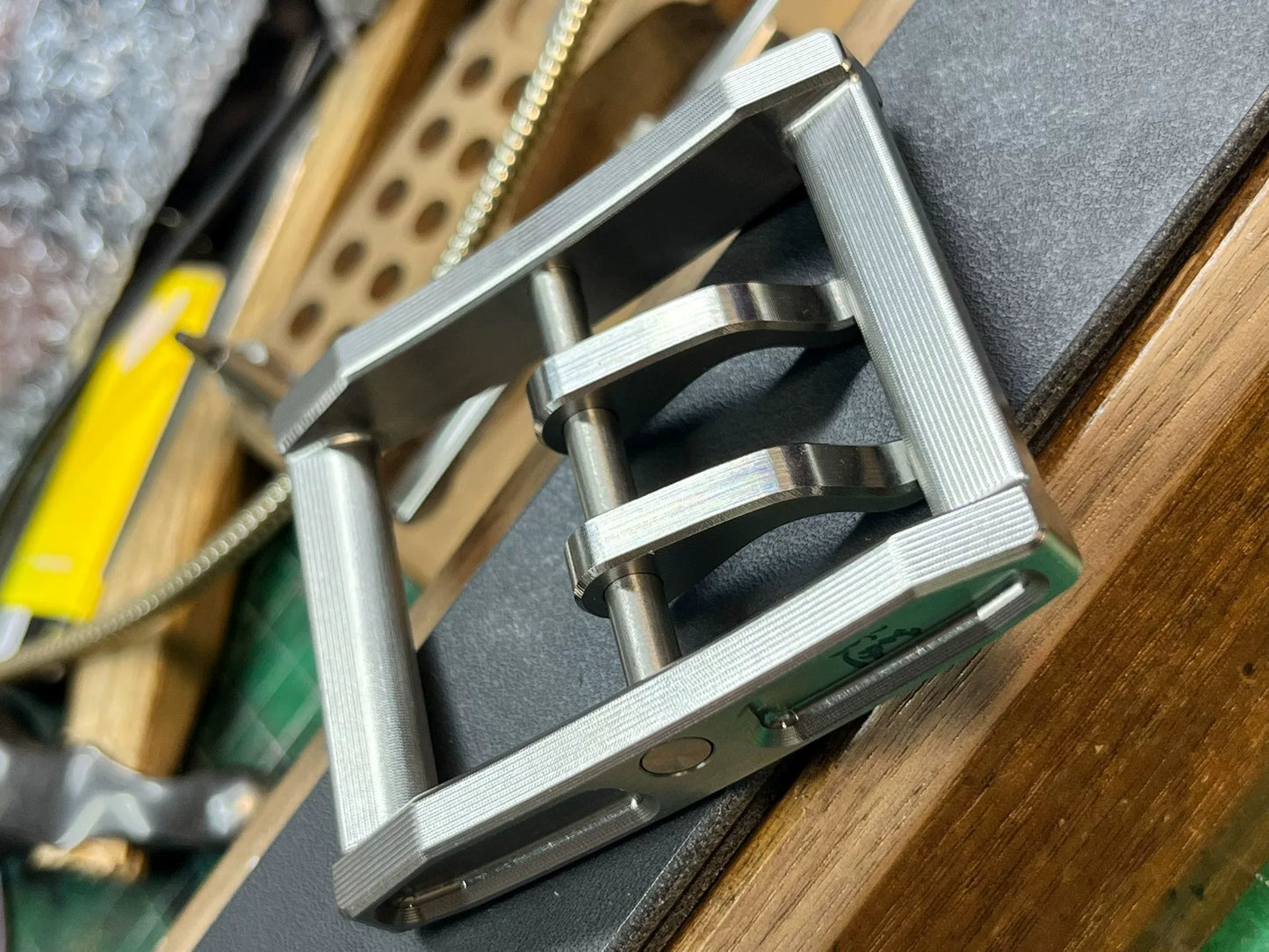 West Wind Tunnel pure titanium buckle