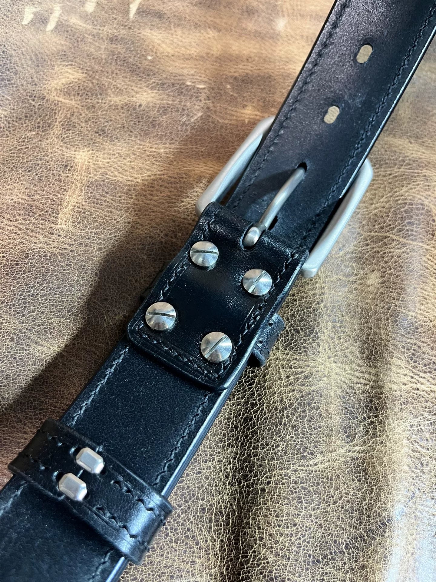 TWS Thomas Bridle Leather Handmade Belt — Imported from UK