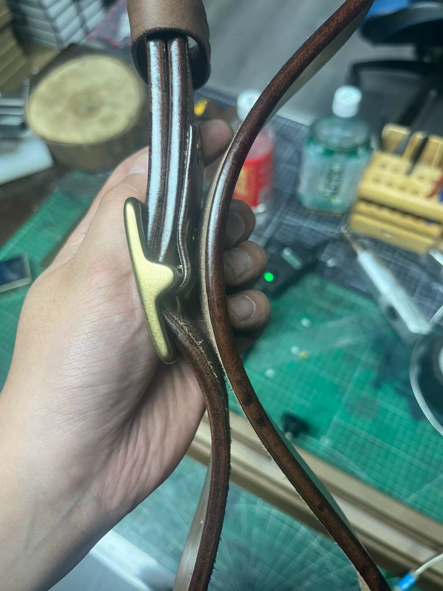 6 mm thick Meian handmade belt