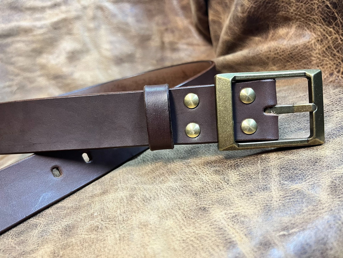 5.5mm thick Meian handmade belt