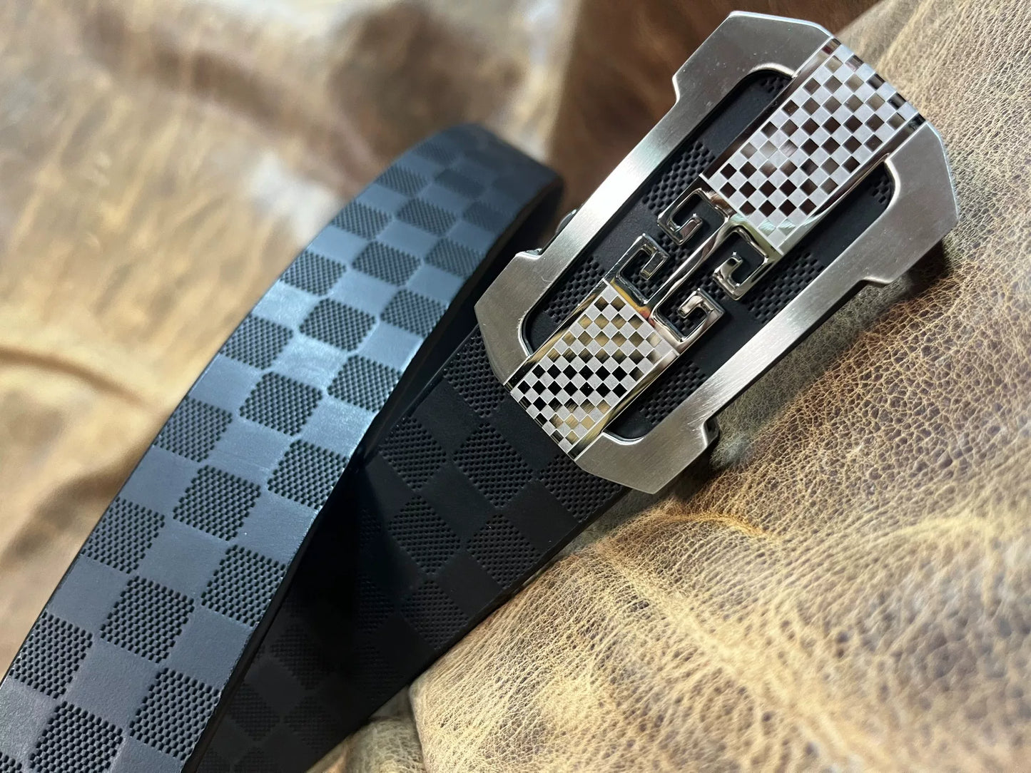 Solid 304 stainless steel toothless automatic buckle