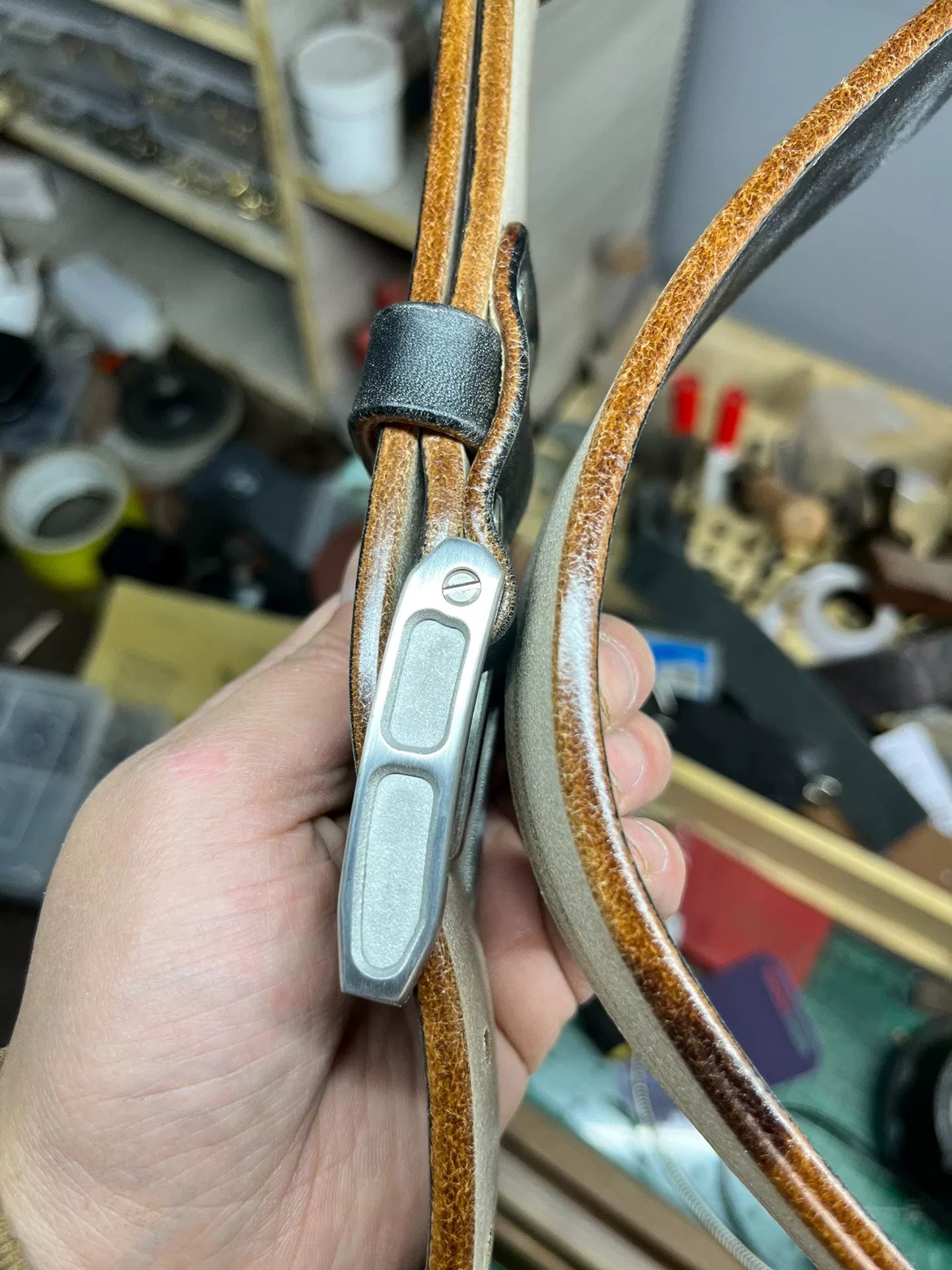 JF horse bridle belt