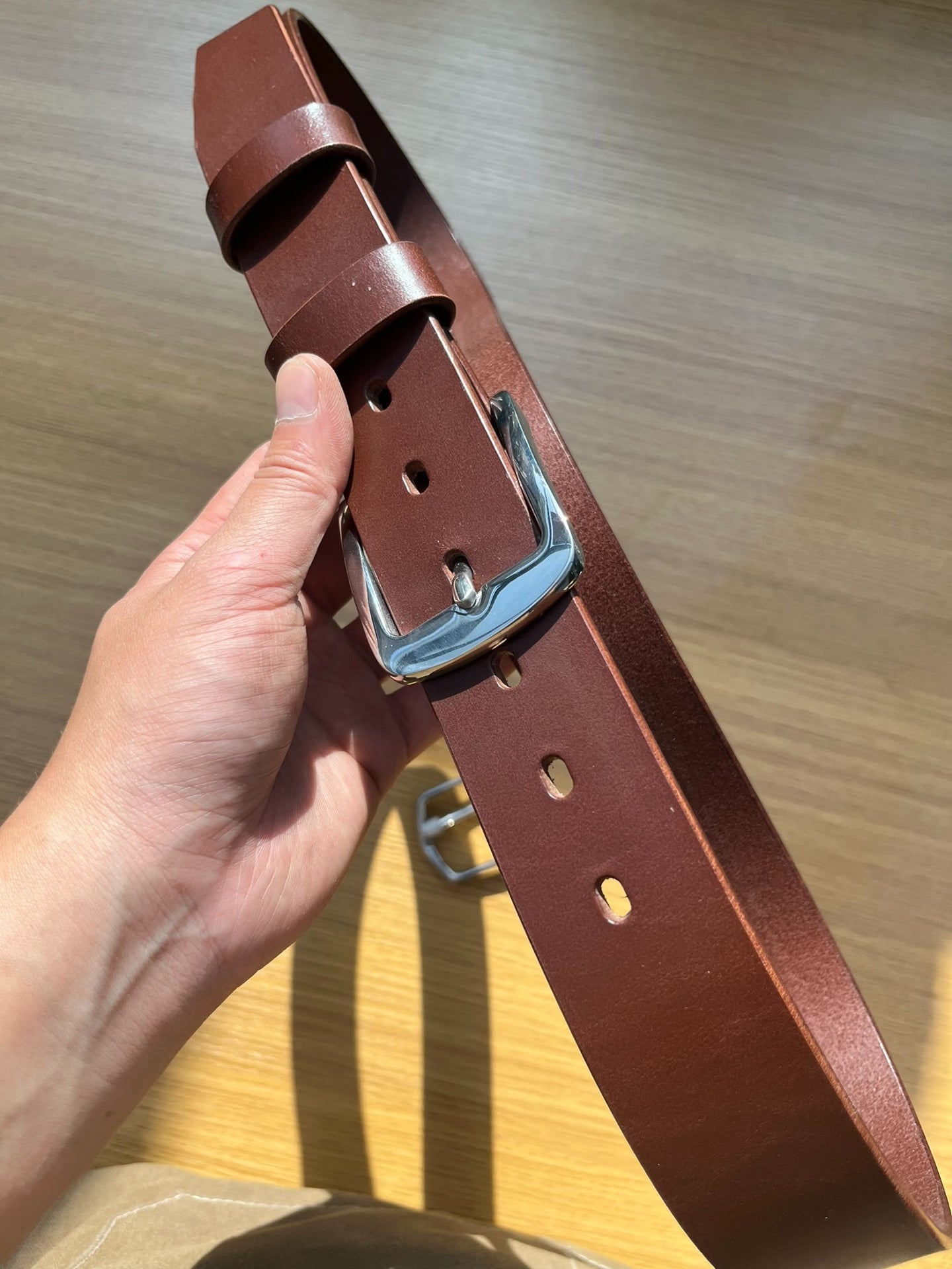 4.2mm thick brown TWS Thomas Bridle. Horse Rein genuine first-layer…