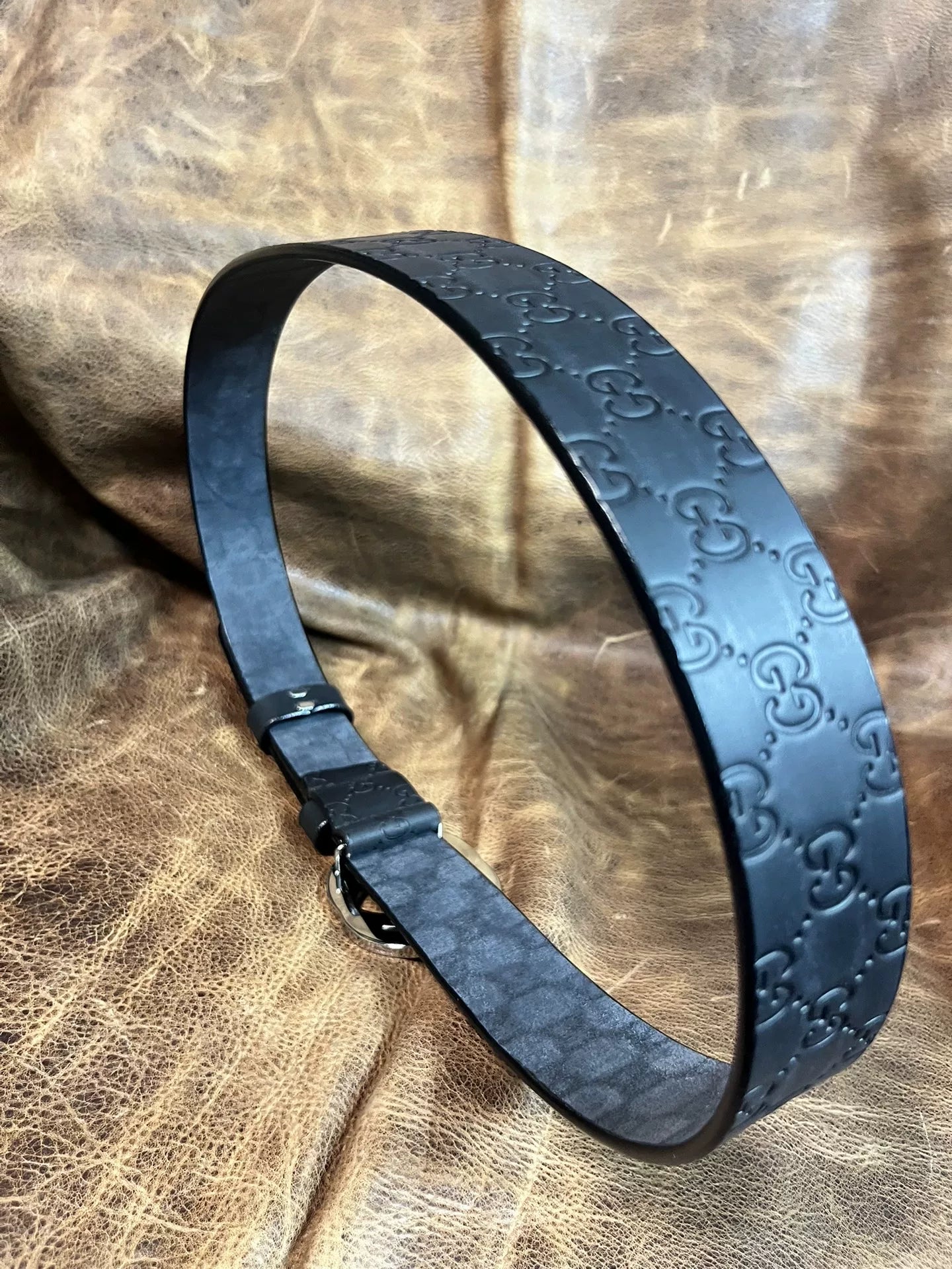 Solid 304 stainless steel double G smooth buckle