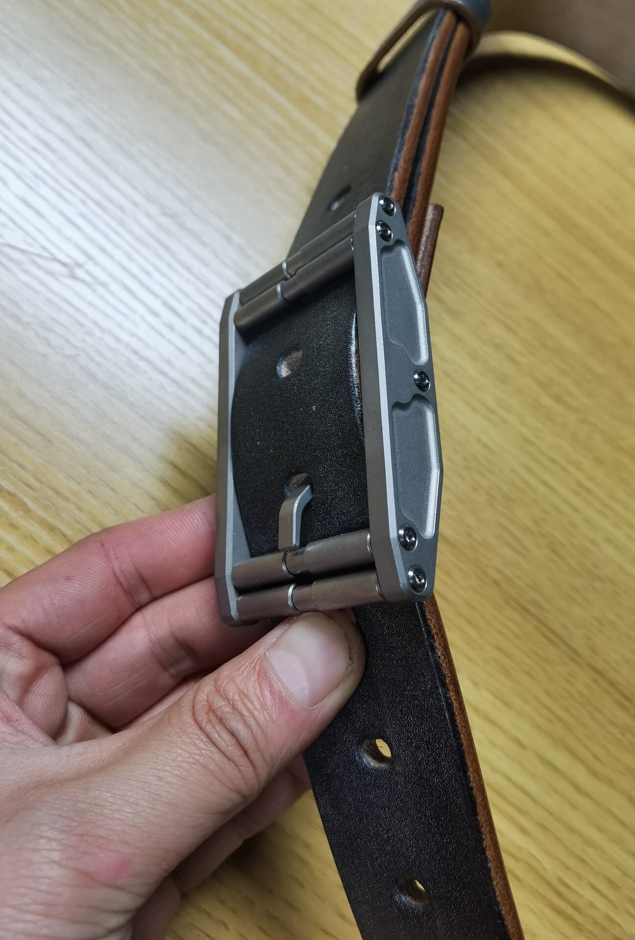 JF.J.Baker full grain bridle leather belt strip handmade belt mater…