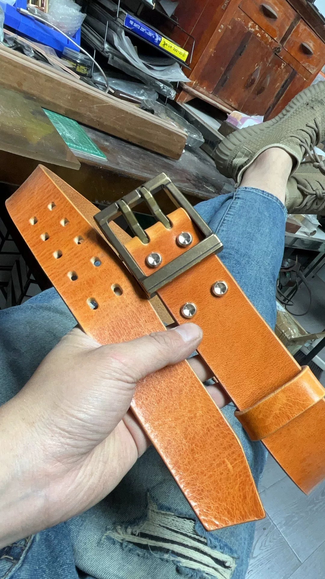 Handmade belt
