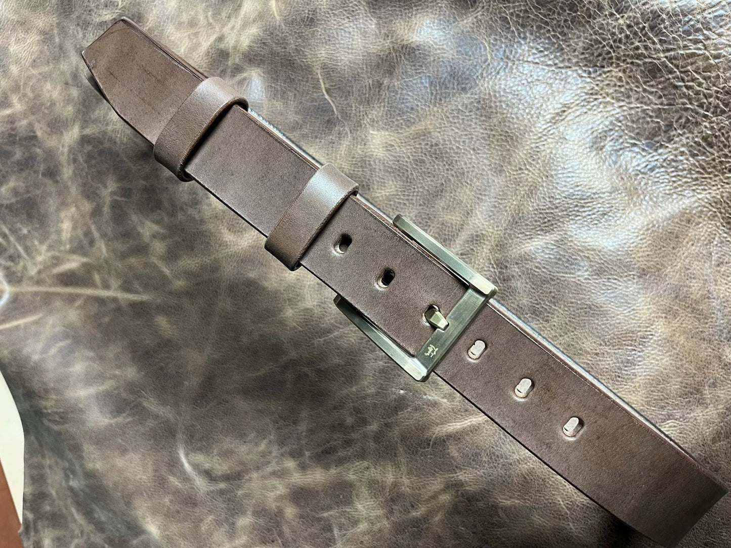 Authentic saddle handmade belt imported from the United States