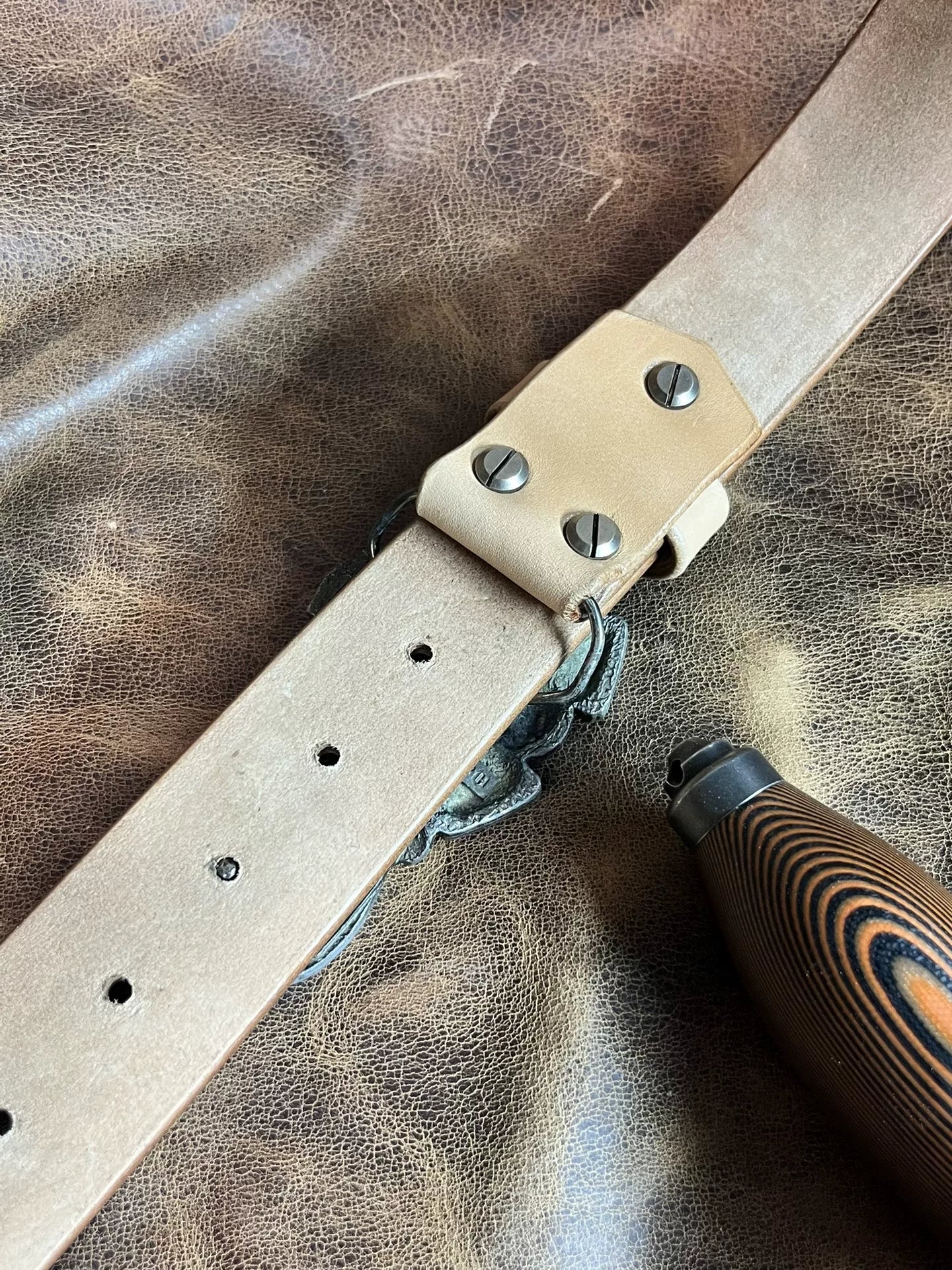 Japanese Shonan with genuine Harley belt buckle