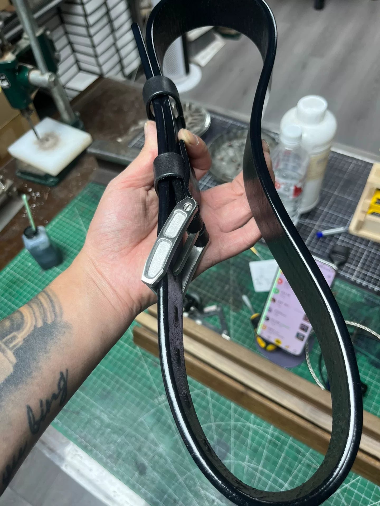 6mm thick Japanese Shonan heavy-fat back leather