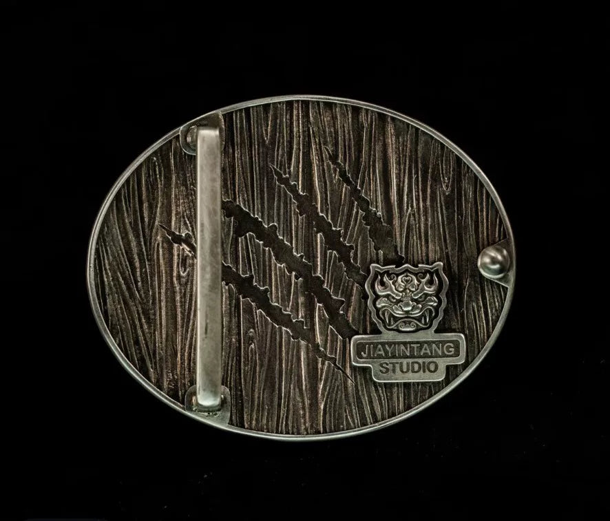 Shelby Bear pure copper handmade custom belt buckle